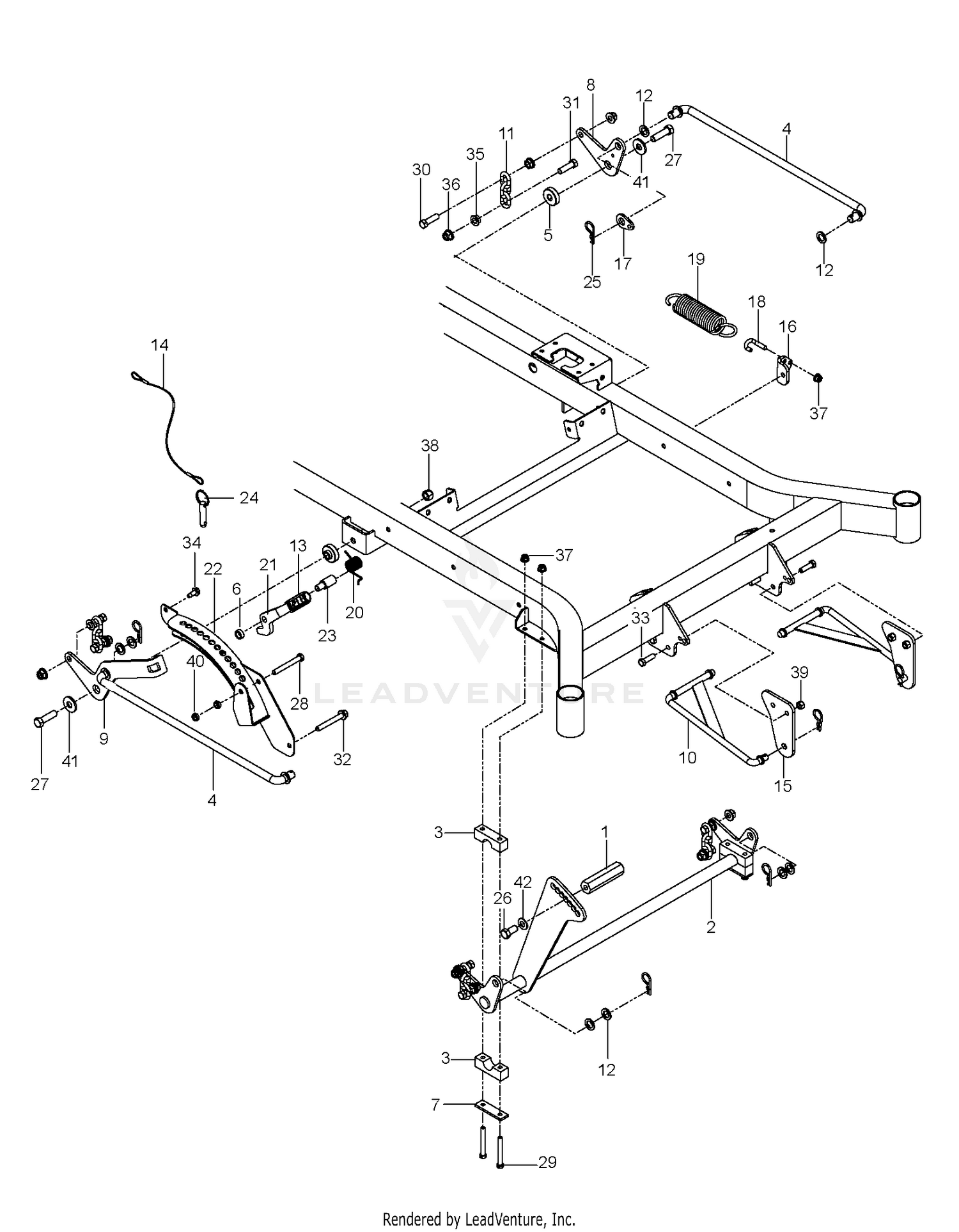 MOWER LIFT / DECK LIFT