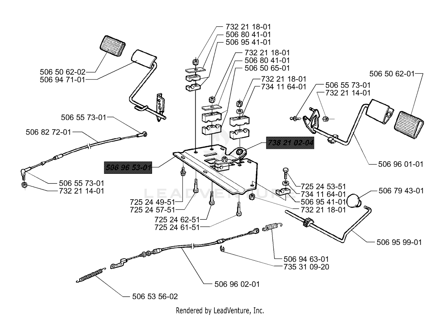 Pedals & Cables
