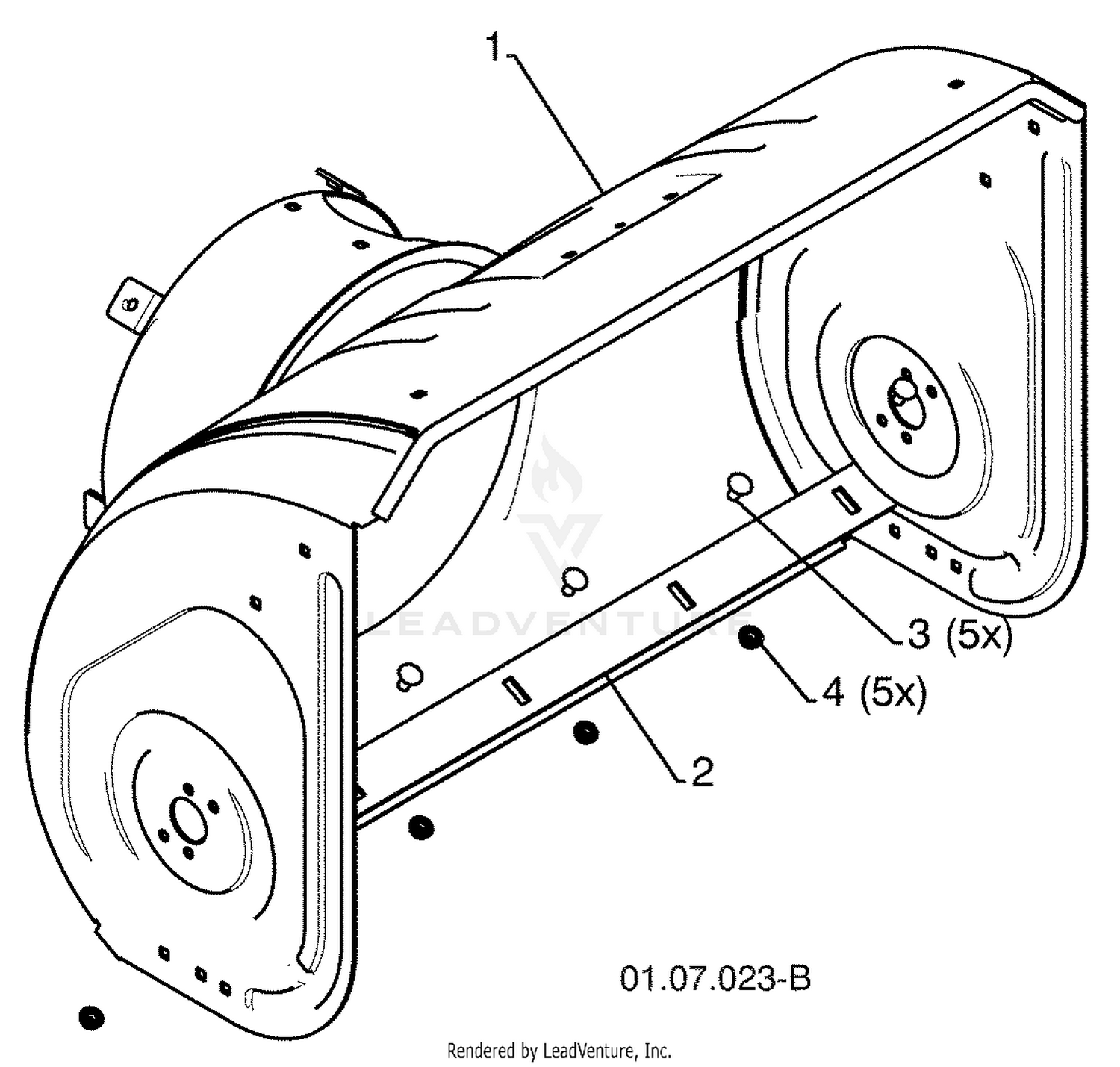 Auger / Impeller Housing and