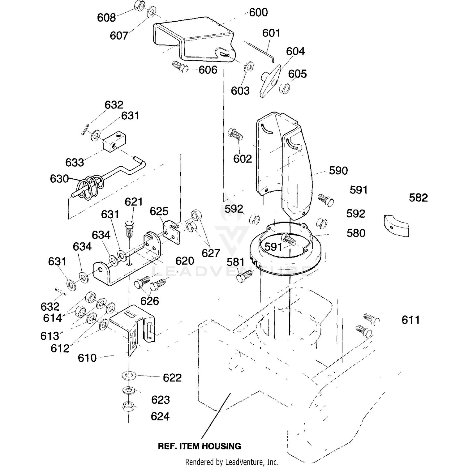 Discharge Chute Repair Parts
