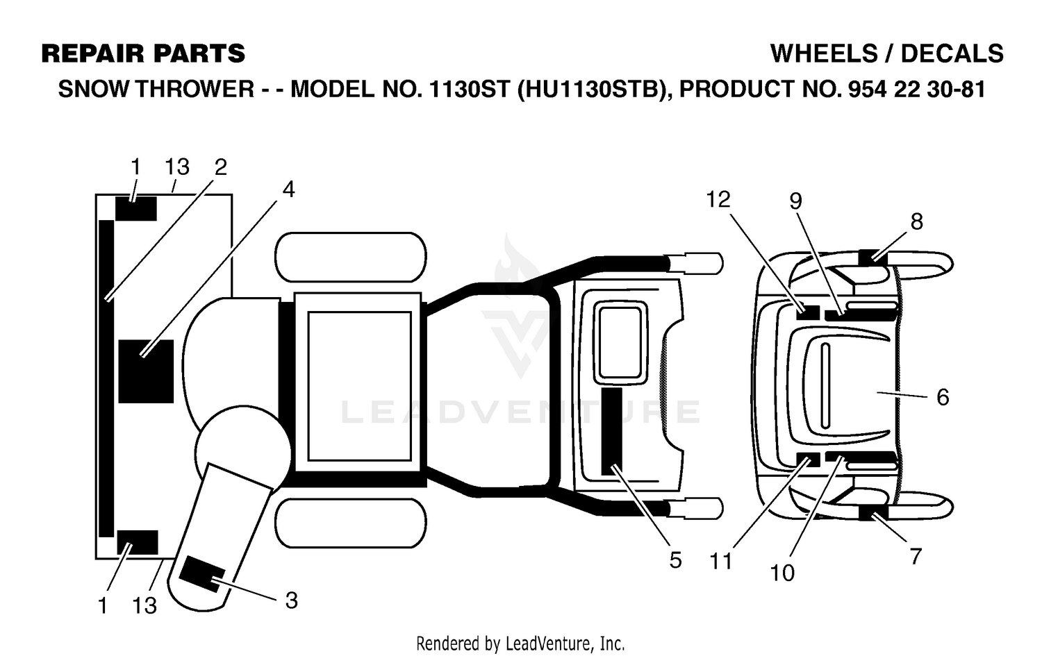 Assembly diagram