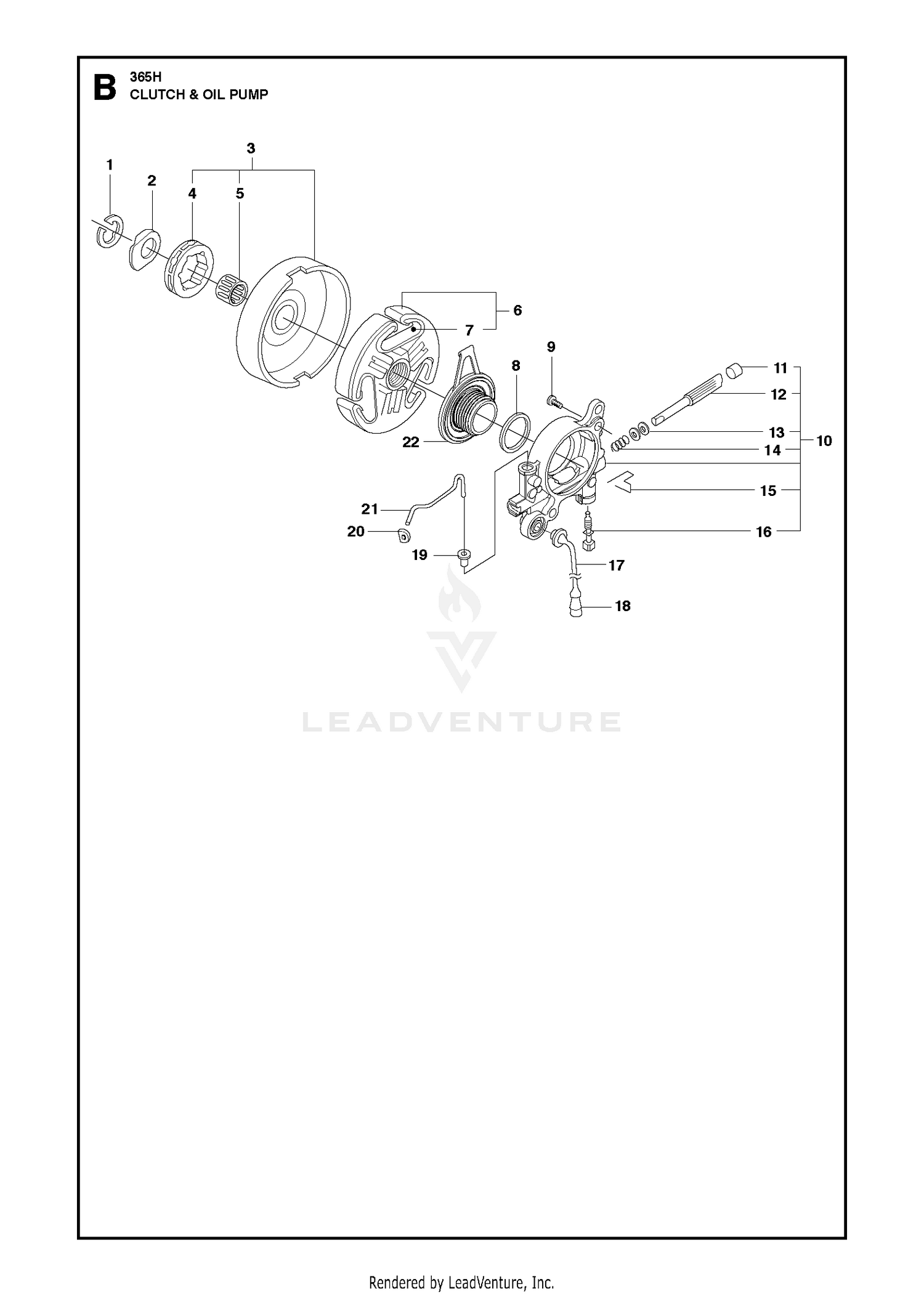 CLUTCH & OIL PUMP 2