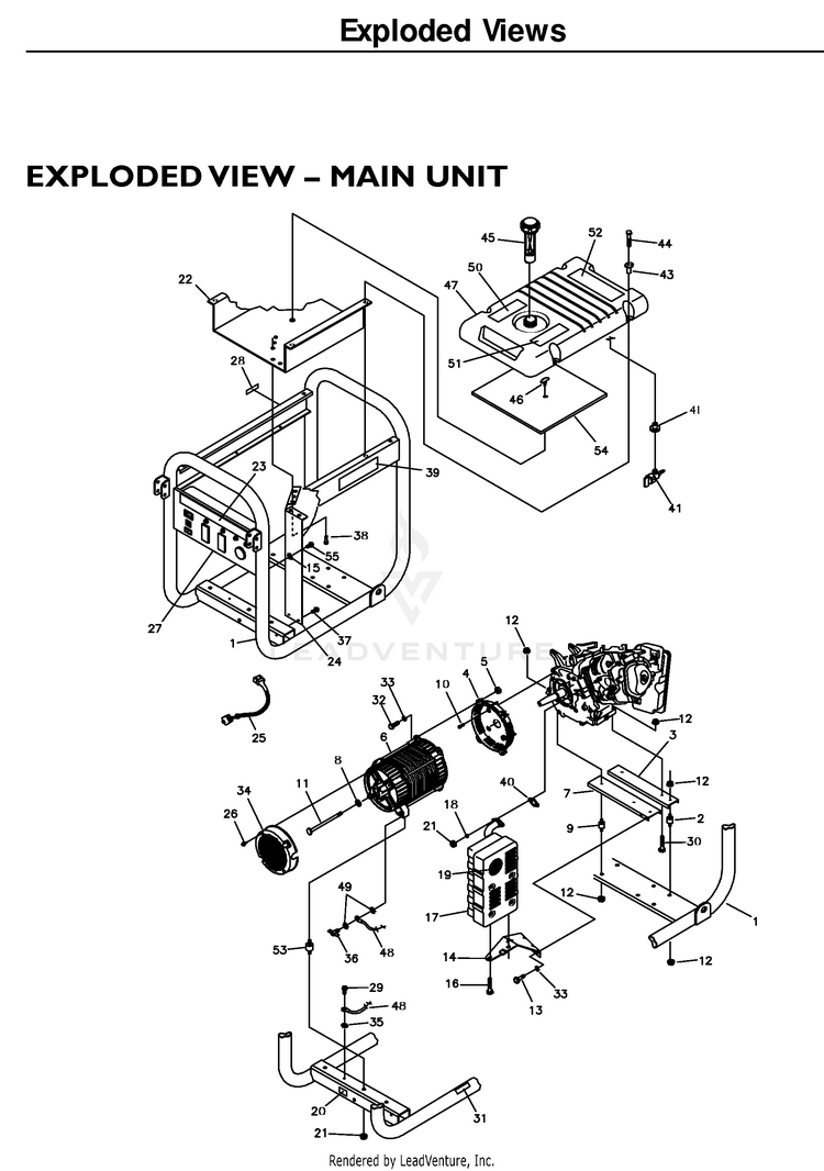 Husqvarna 1365GN (2004-06) Generator | Partswarehouse