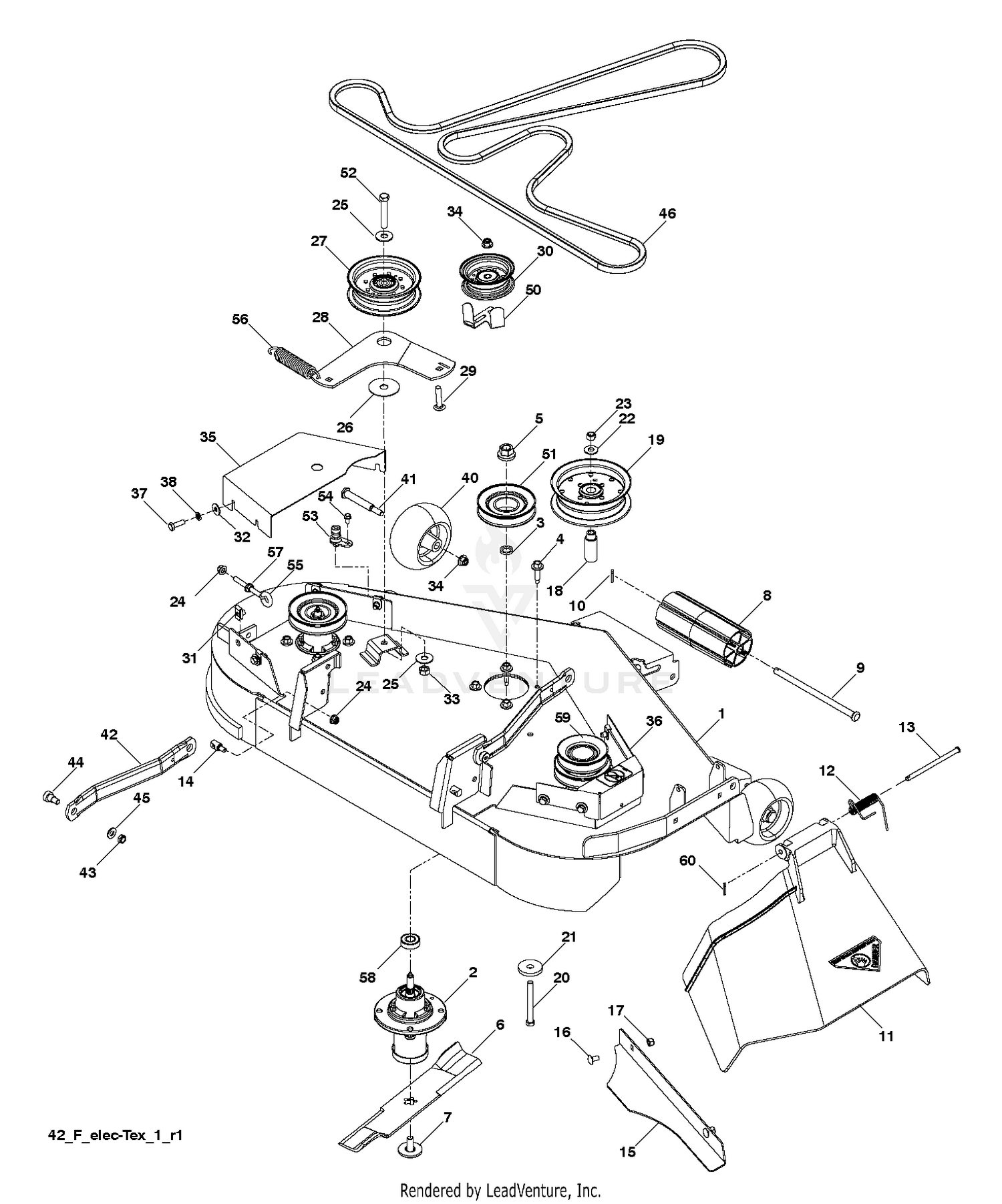 MOWER DECK / CUTTING DECK