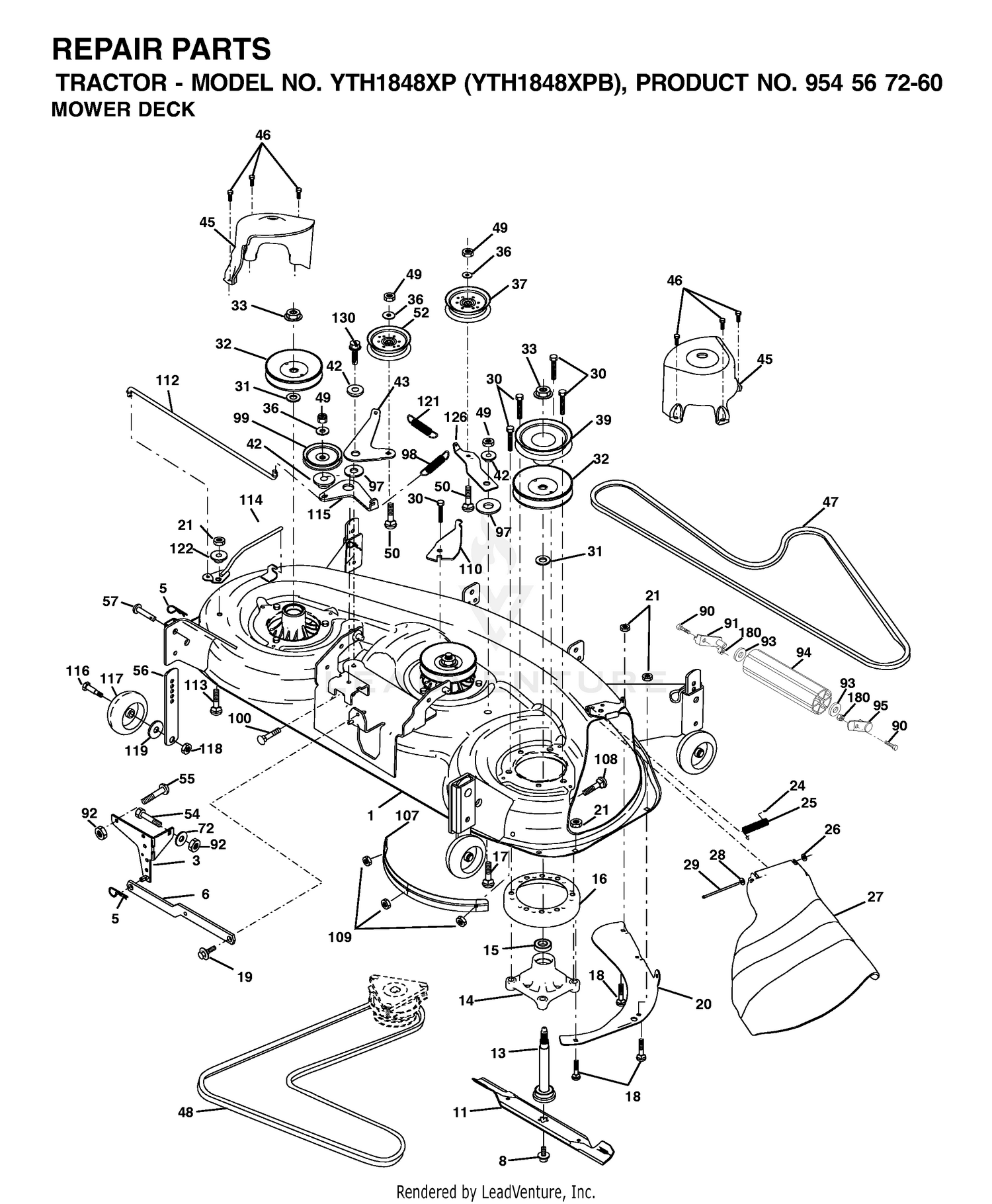 MOWER DECK / CUTTING DECK