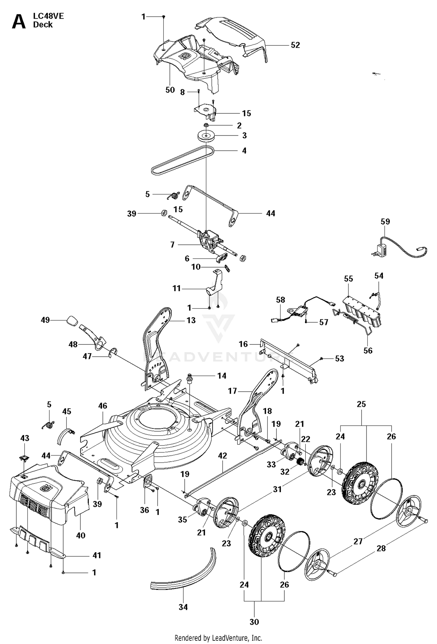 MOWER DECK / CUTTING DECK