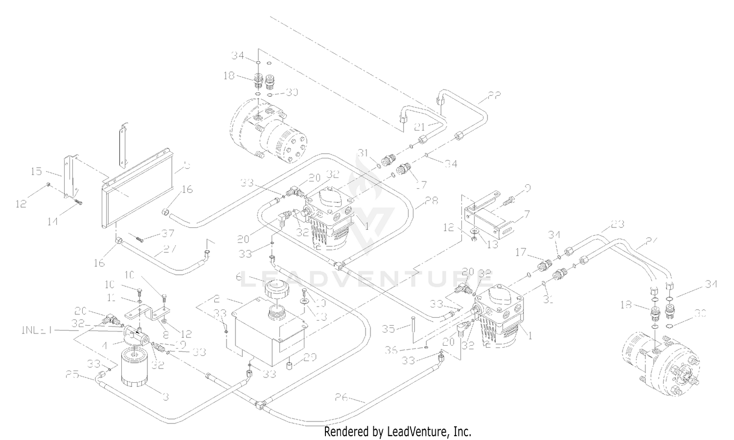 Hydraulic System Assembly