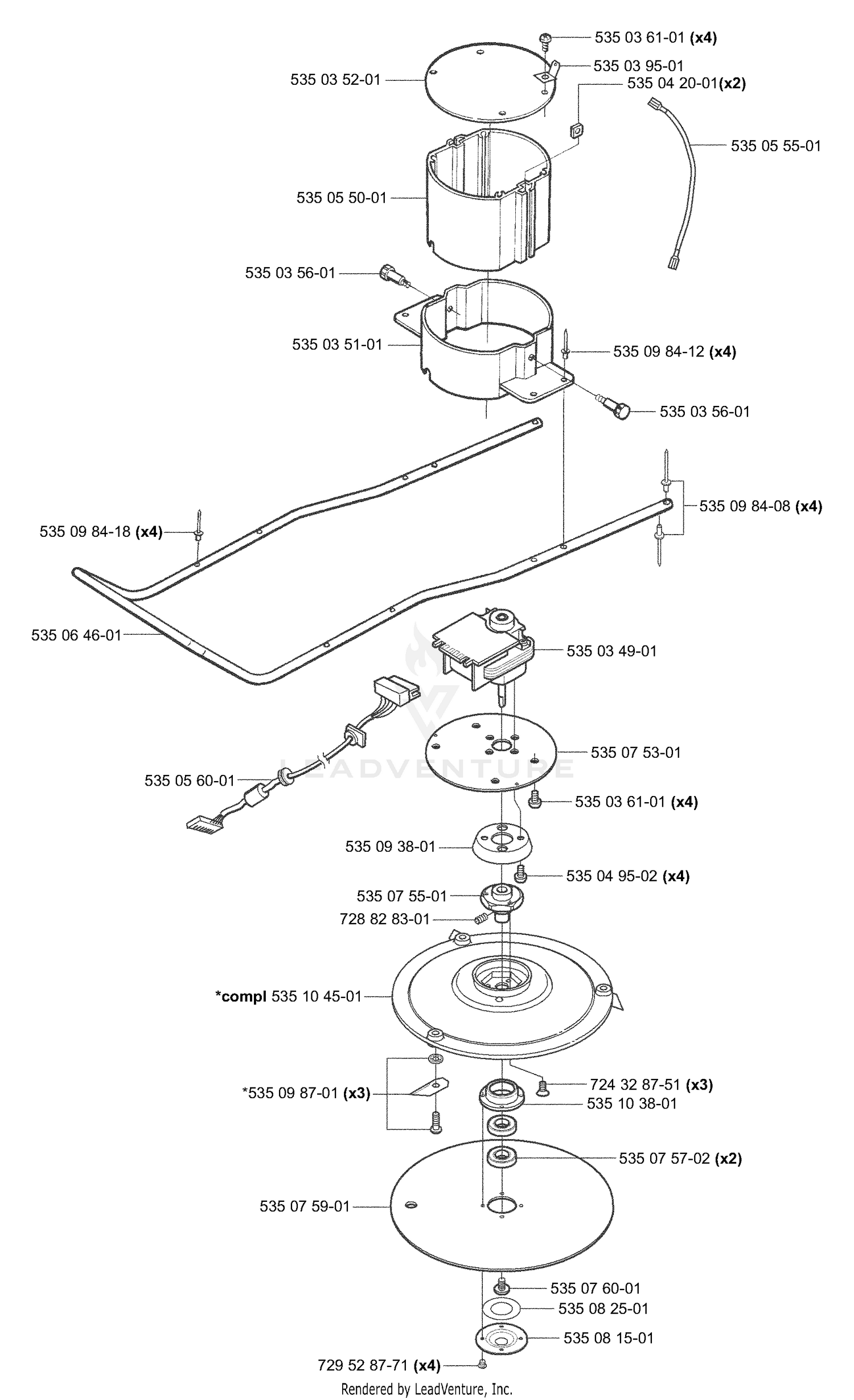 Motor/Frame/Housing