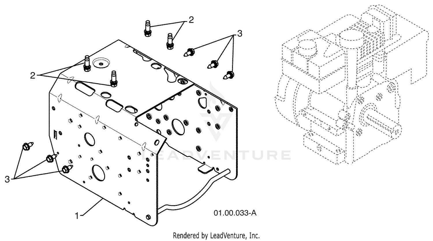 Chassis / Engine / Pulleys - A