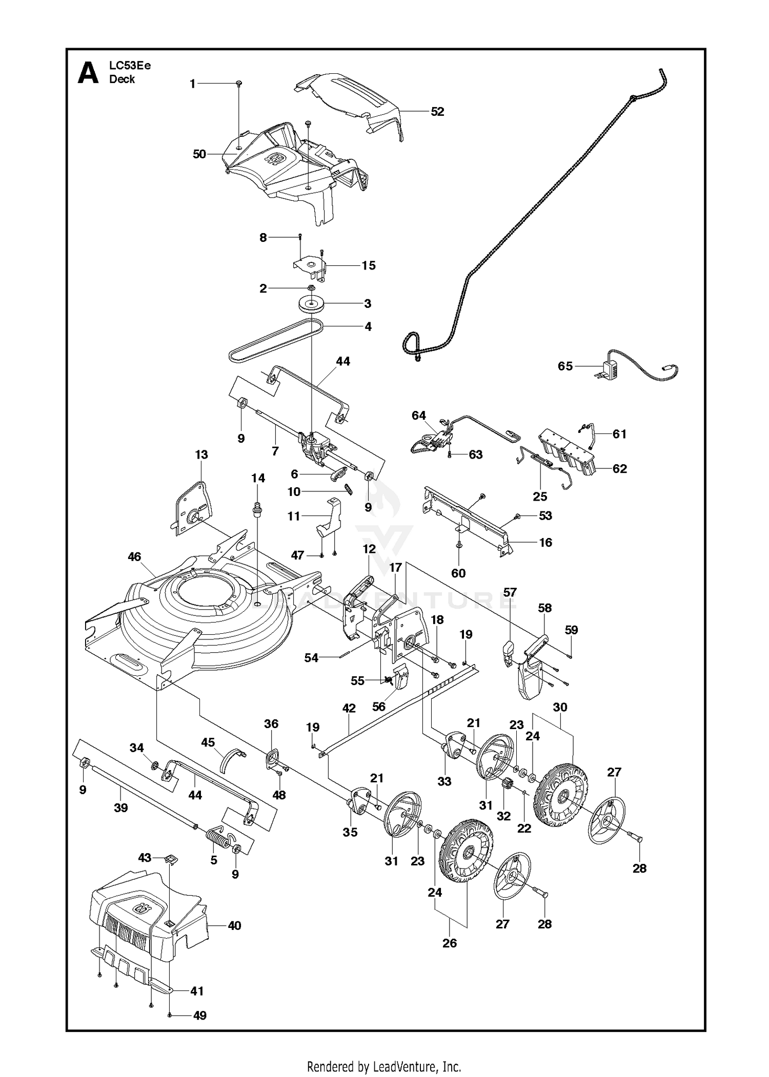 MOWER DECK / CUTTING DECK