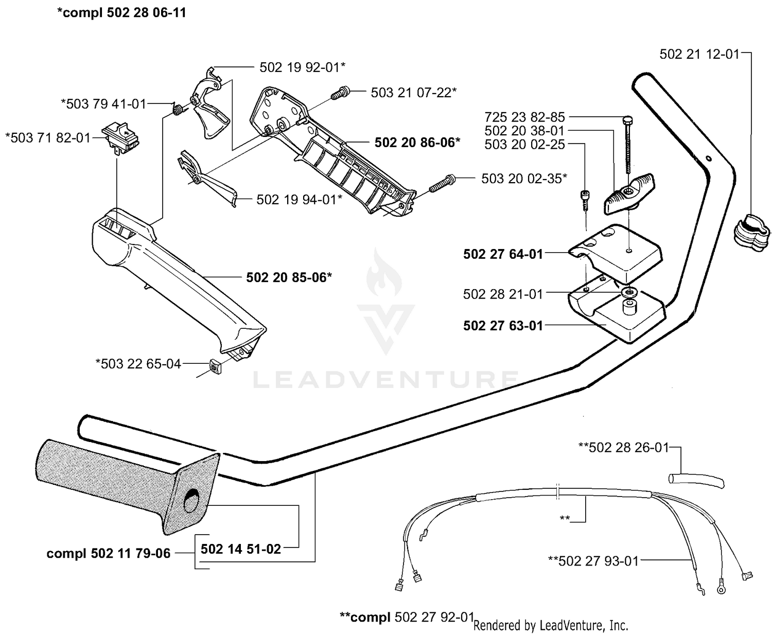 R Handle/Throttle