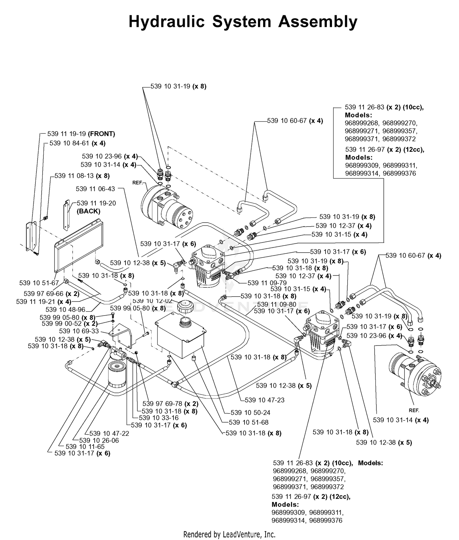 HYDRAULIC PUMP - MOTOR