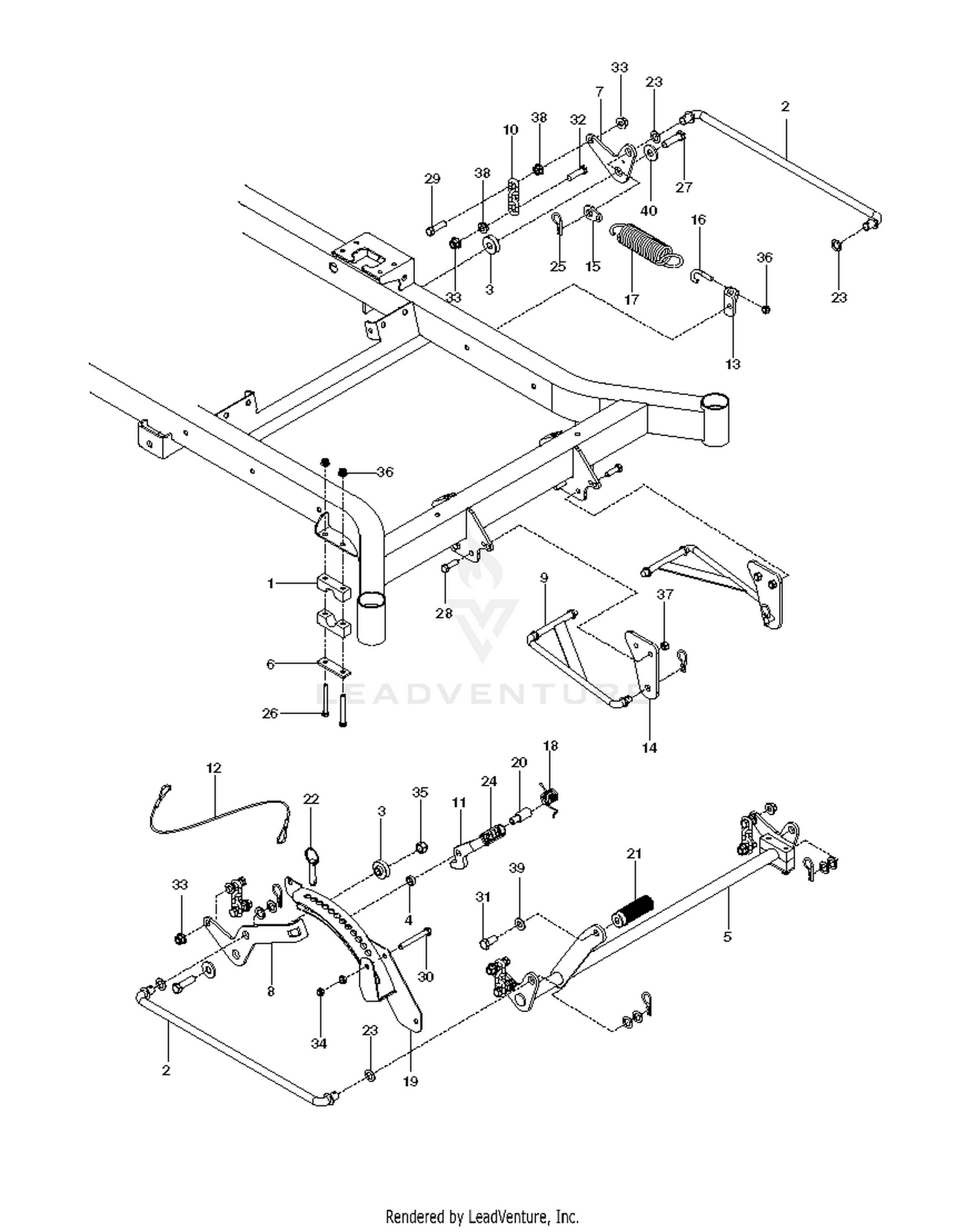 MOWER LIFT / DECK LIFT