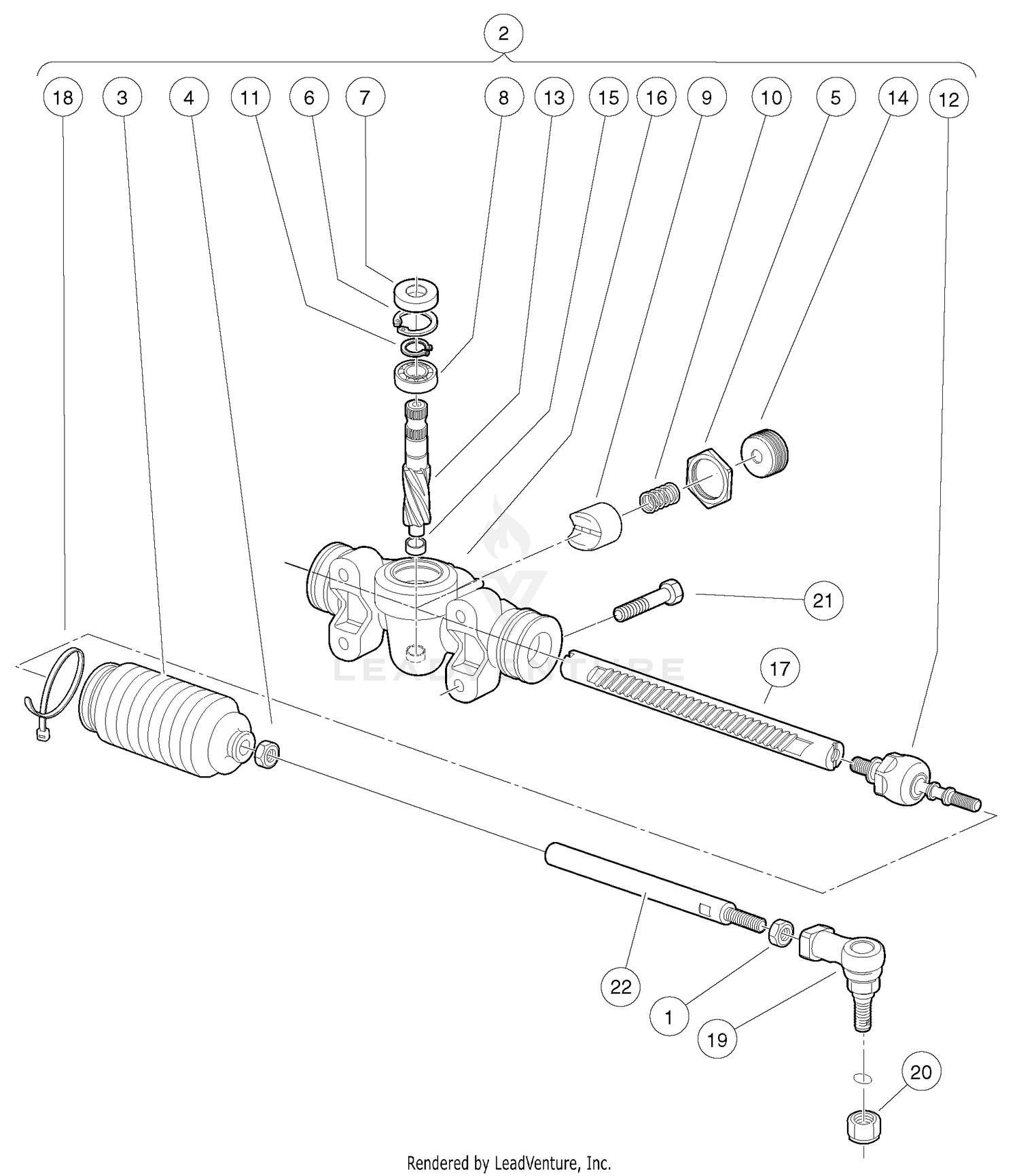 Steering Gear Assembly
