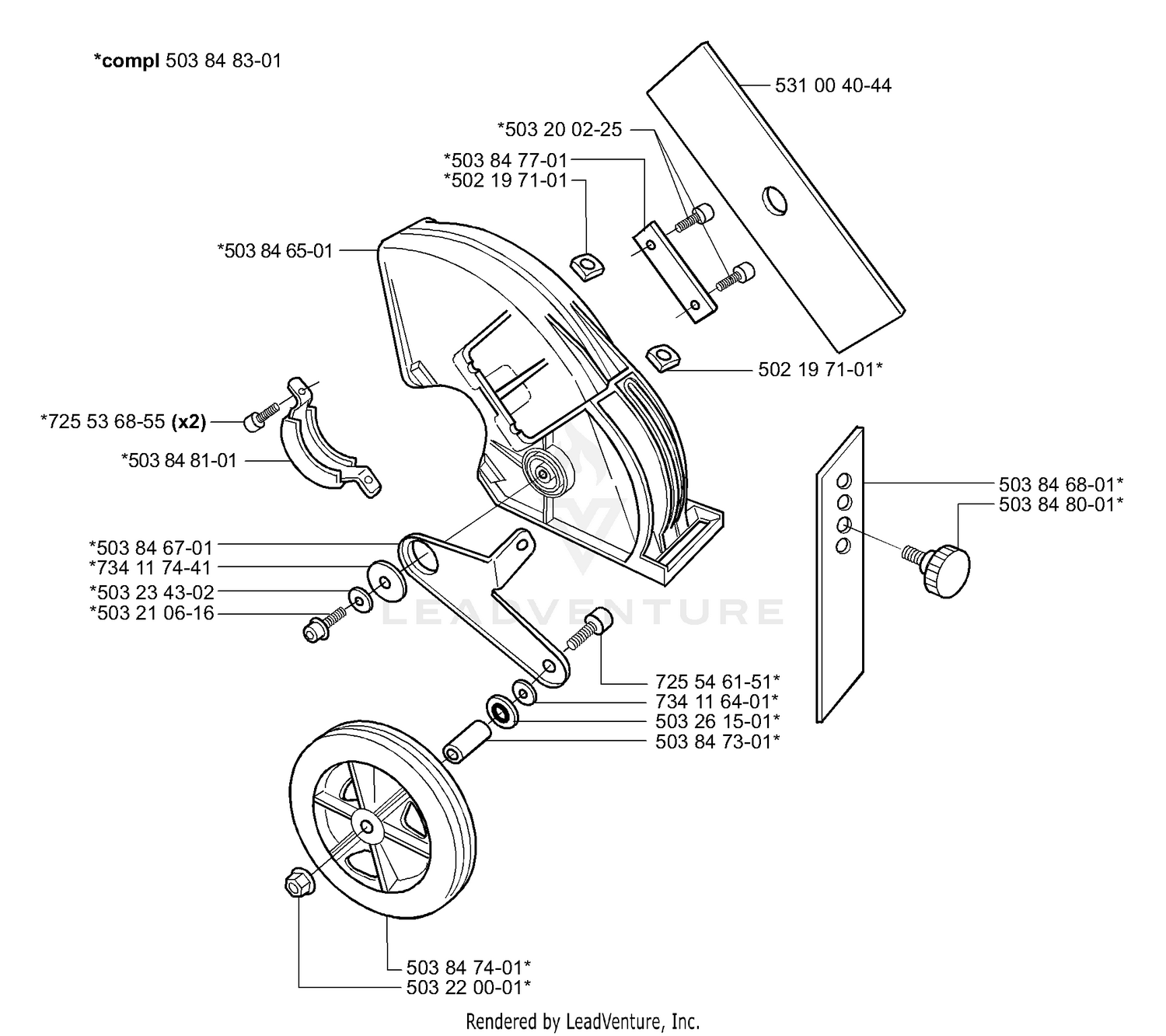 Edger Assy./Curb Hopper