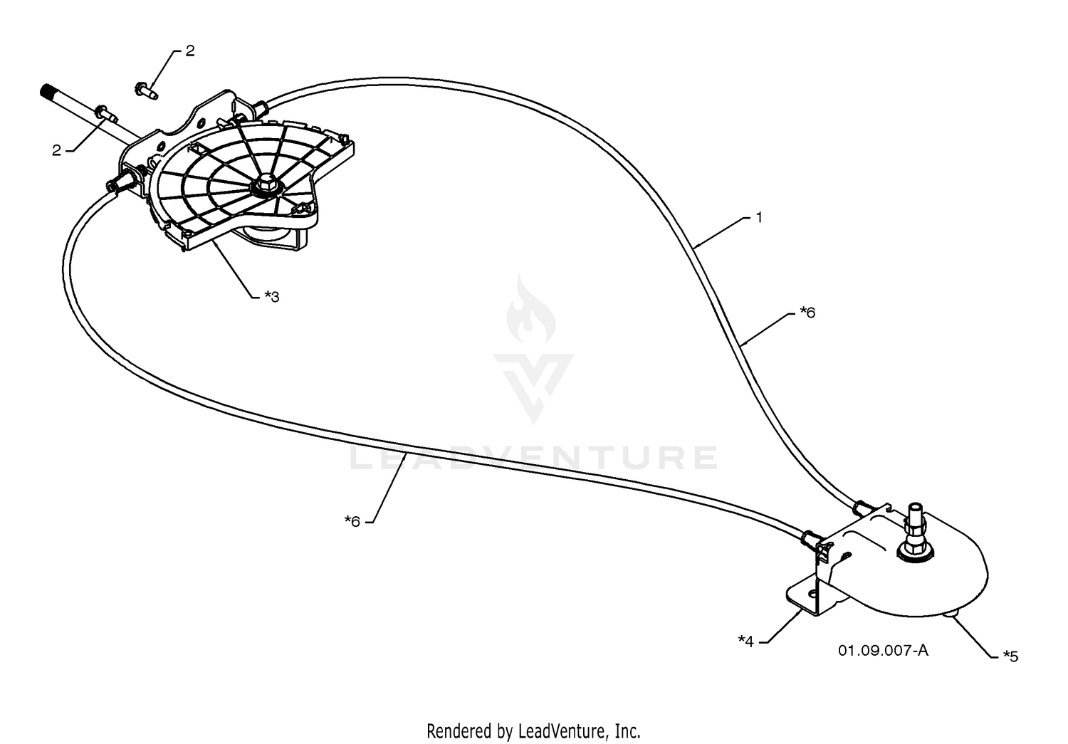 Cable Rotator Assy.