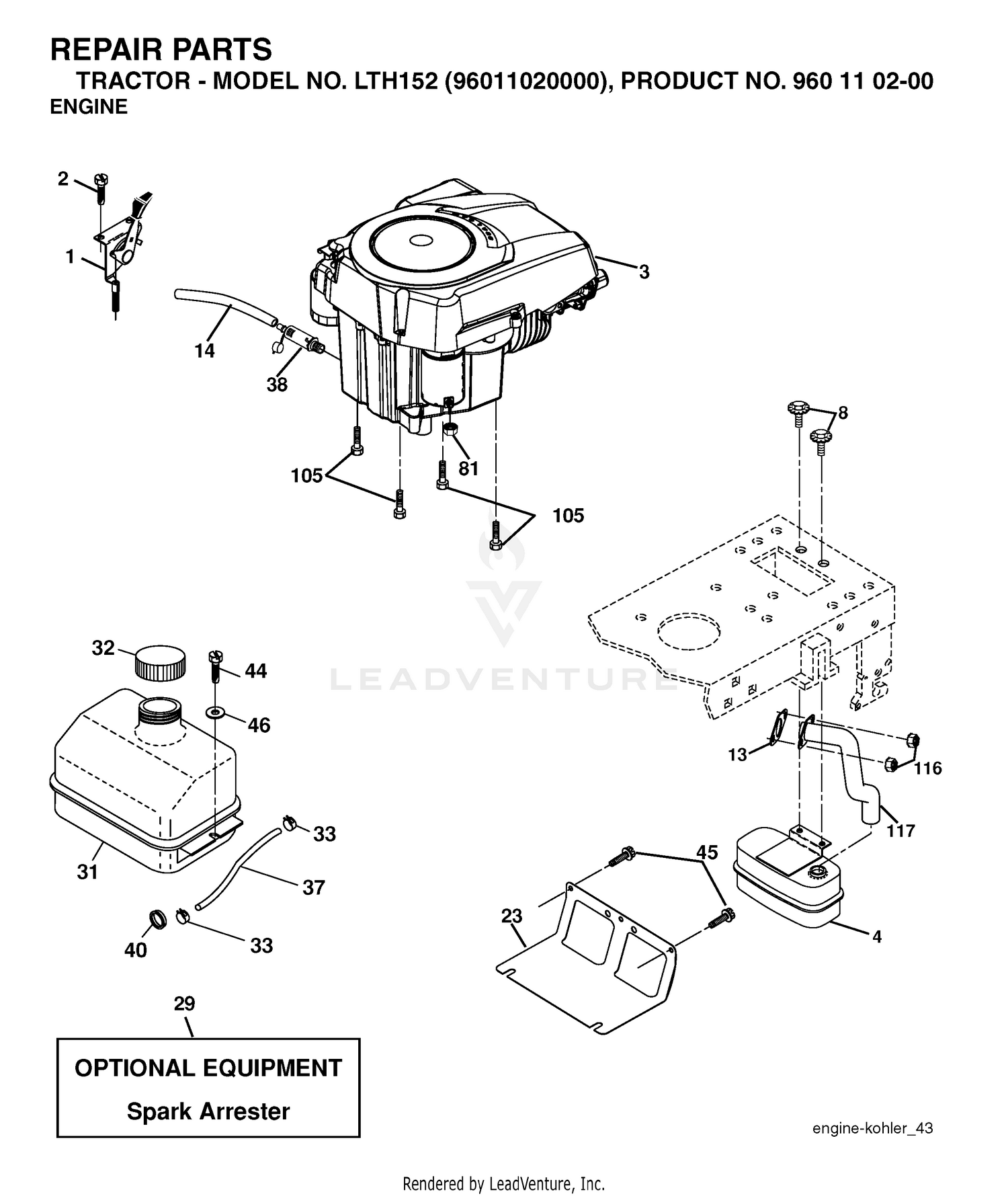 ENGINE & CUTTING EQUIPMENT