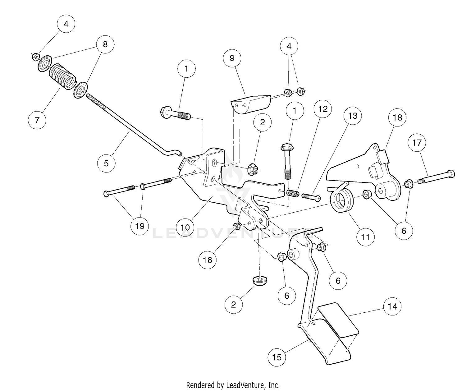 Accelerator Pedal Assembly