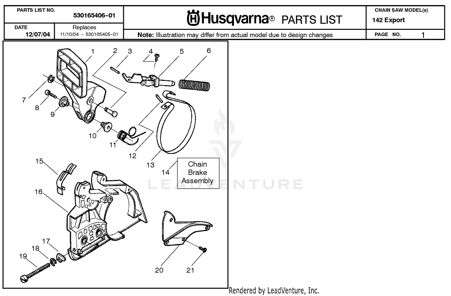 Assembly diagram