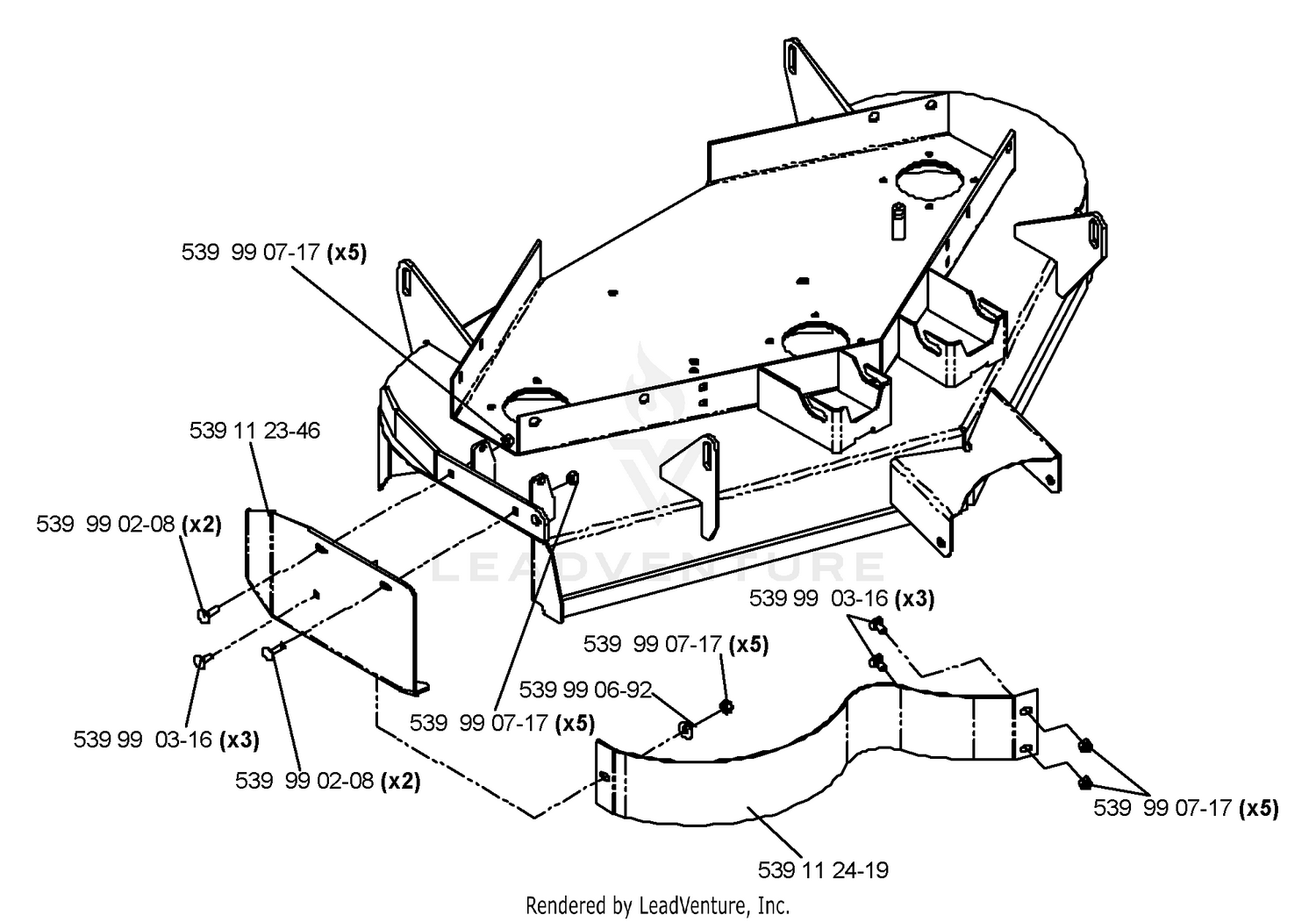Accessory Mulch Kit 42" PN 539112414