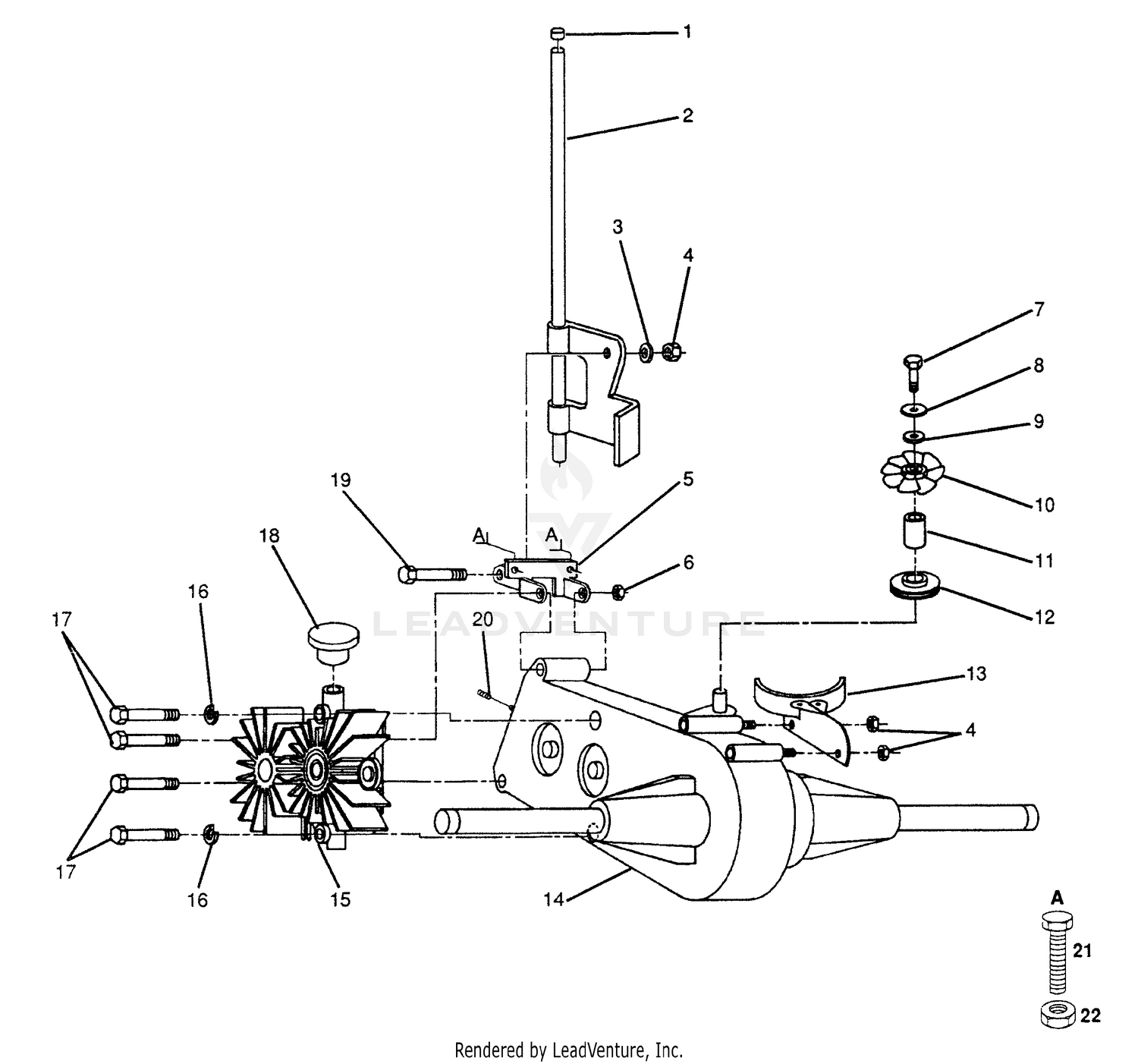 Transaxle And Pump Assembly