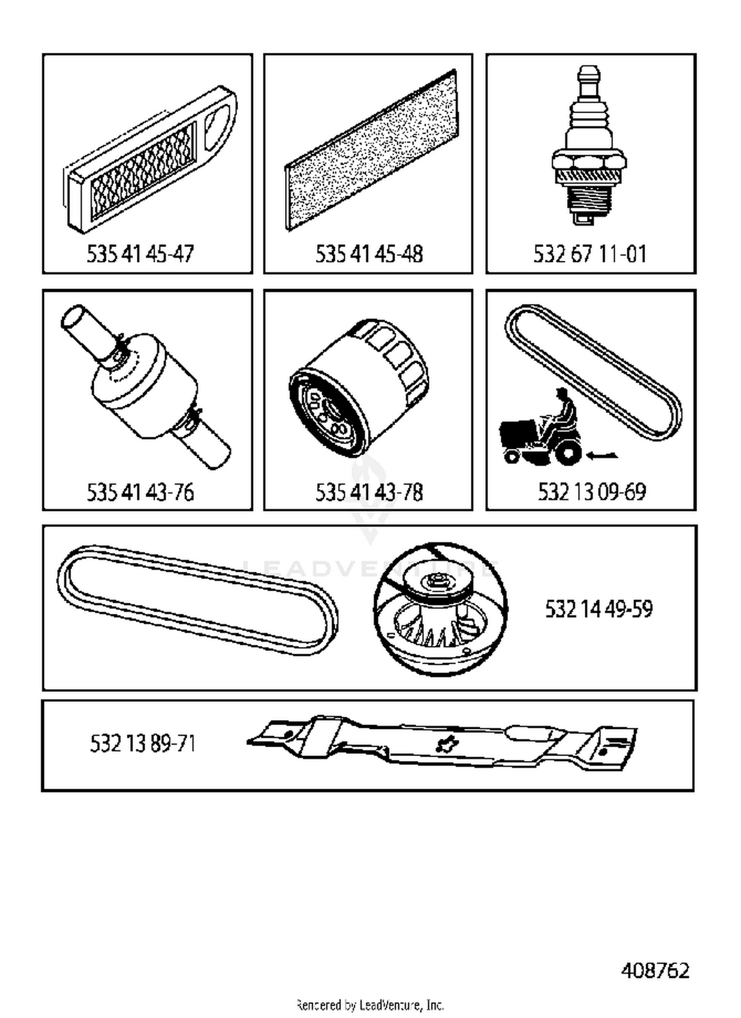 FREQUENTLY USED PARTS