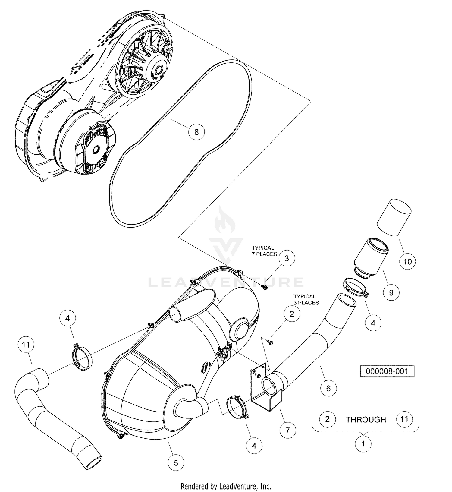 Clutch Cover (Sealed)