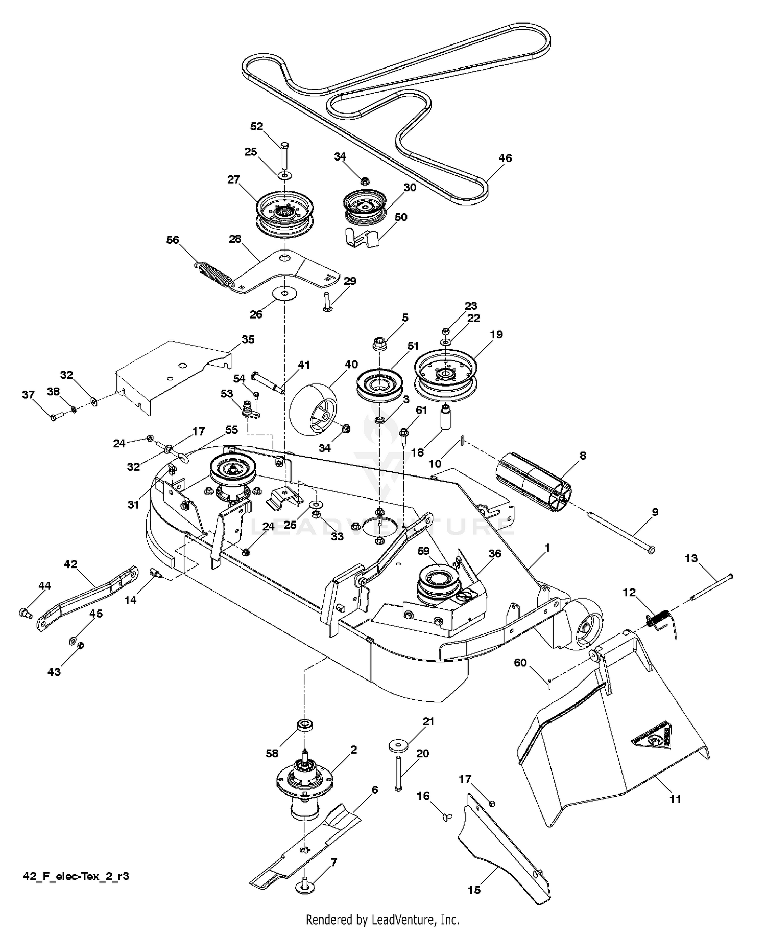 MOWER DECK / CUTTING DECK