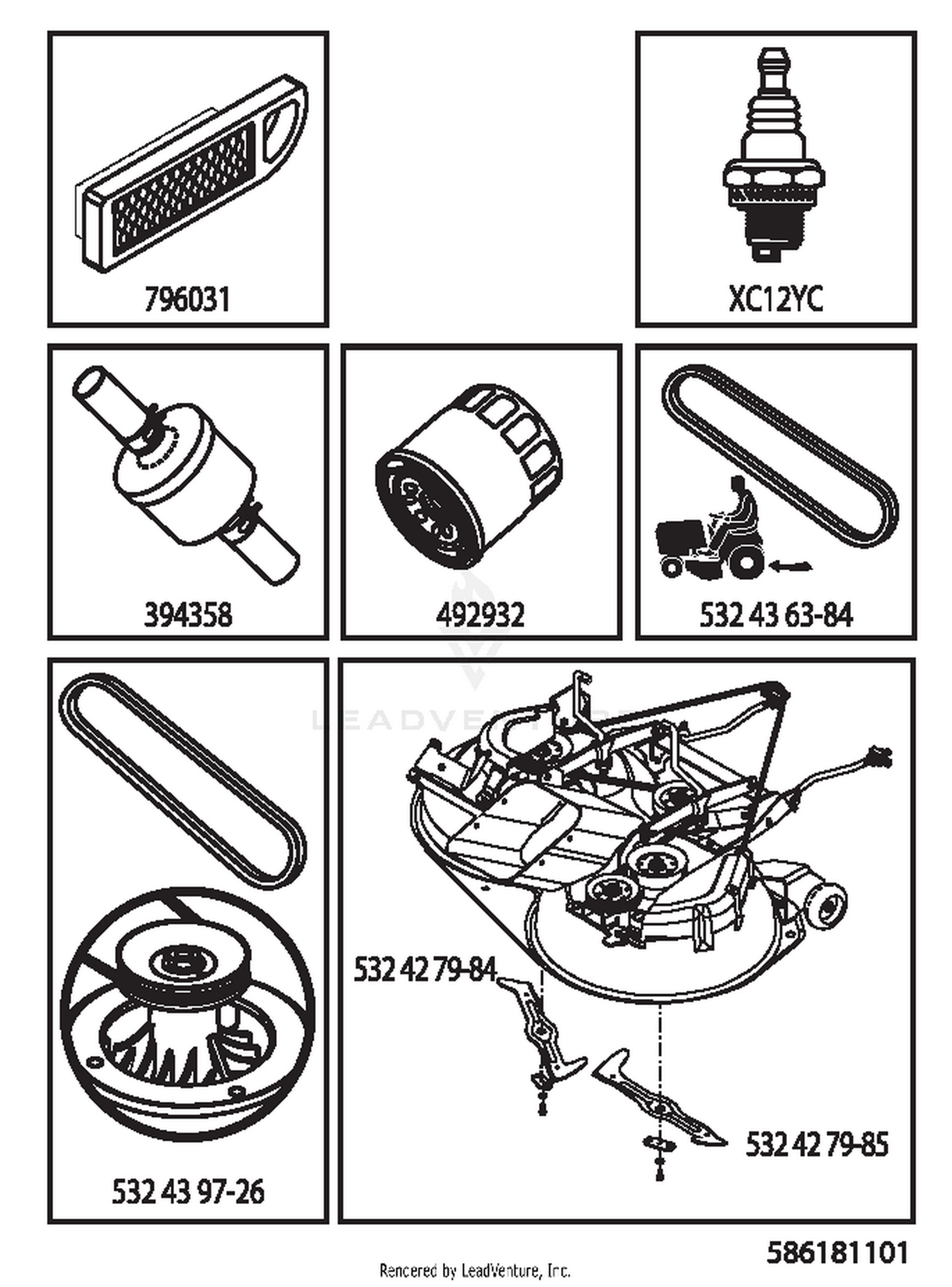 FREQUENTLY USED PARTS