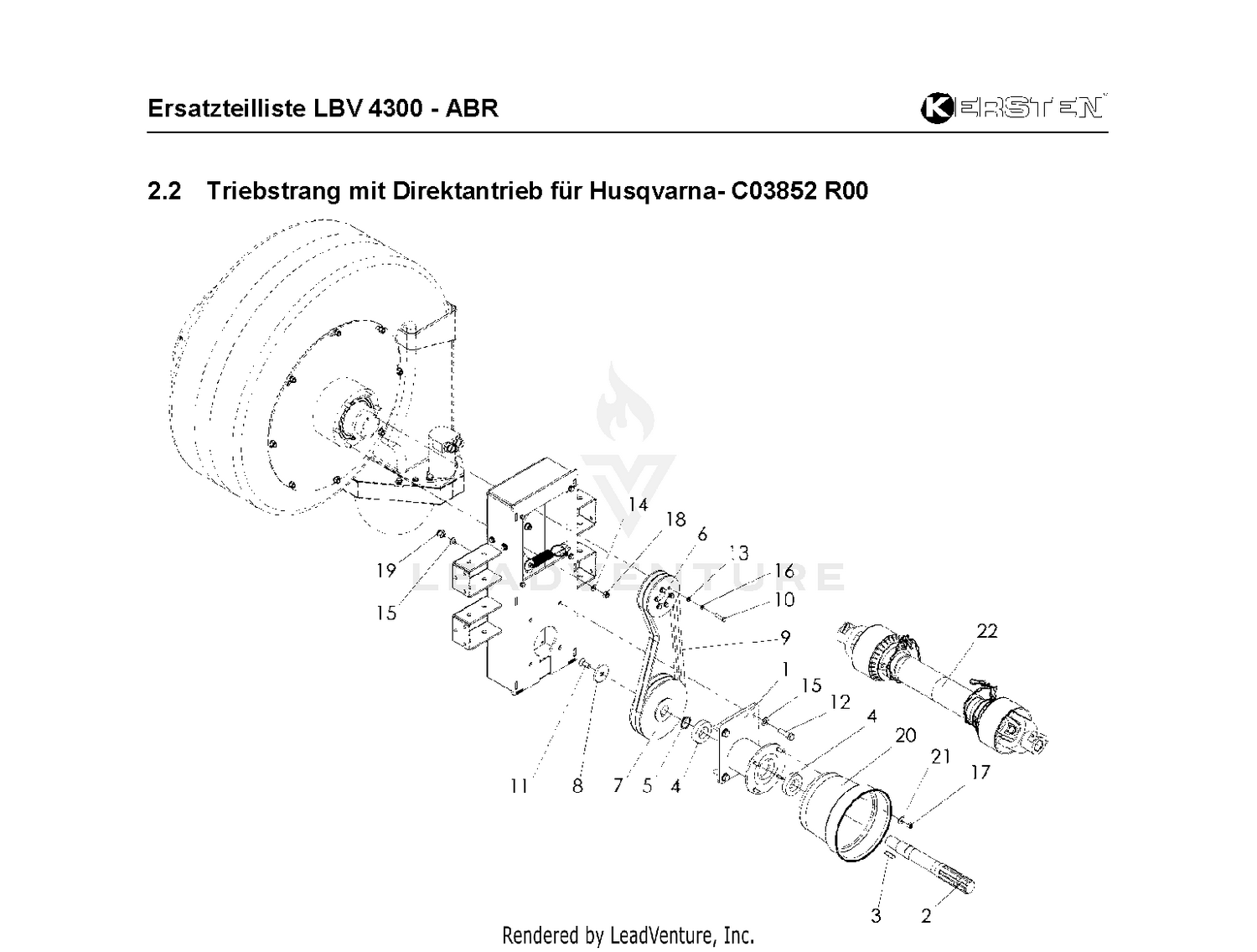 Assembly diagram