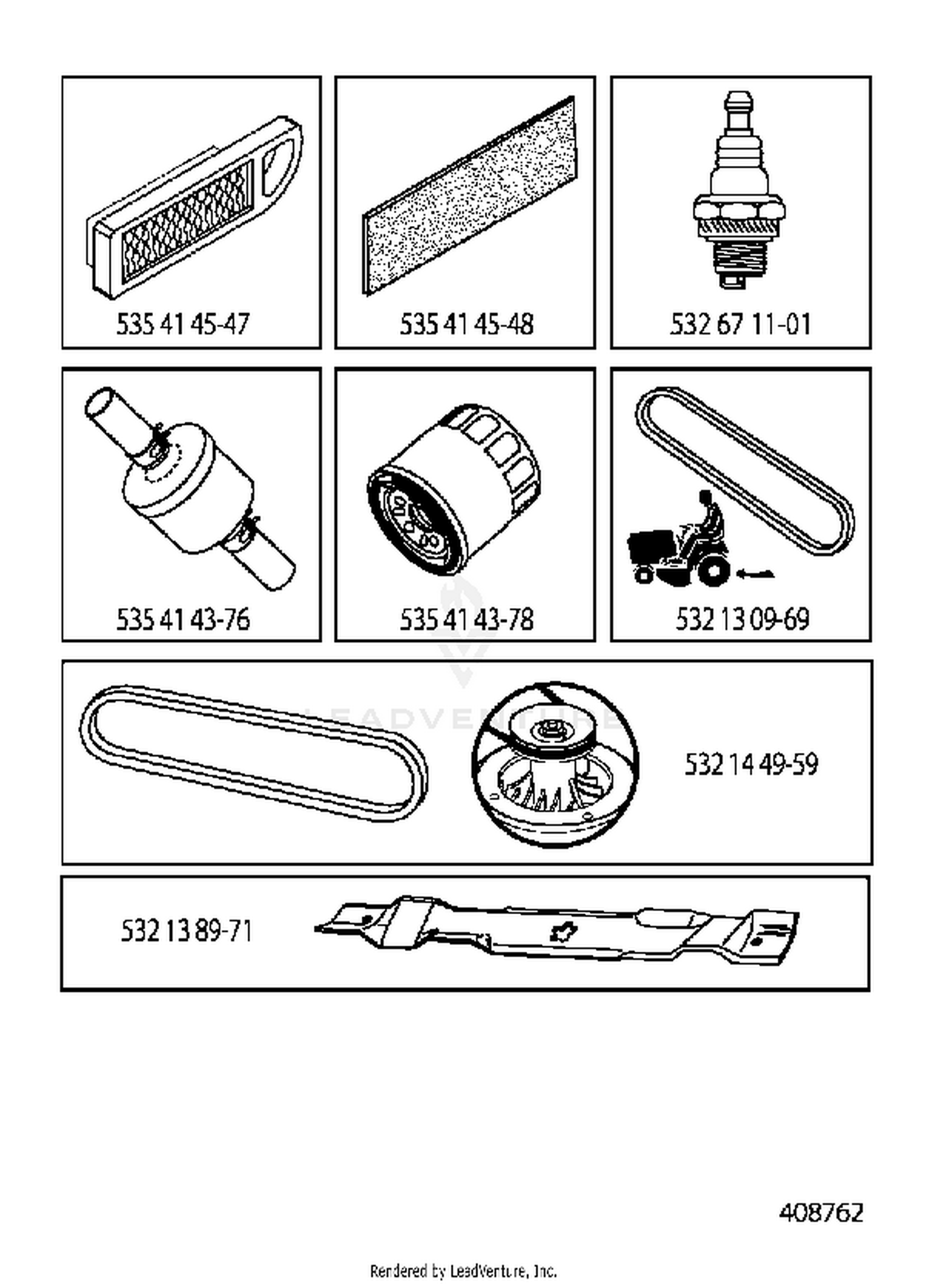 FREQUENTLY USED PARTS