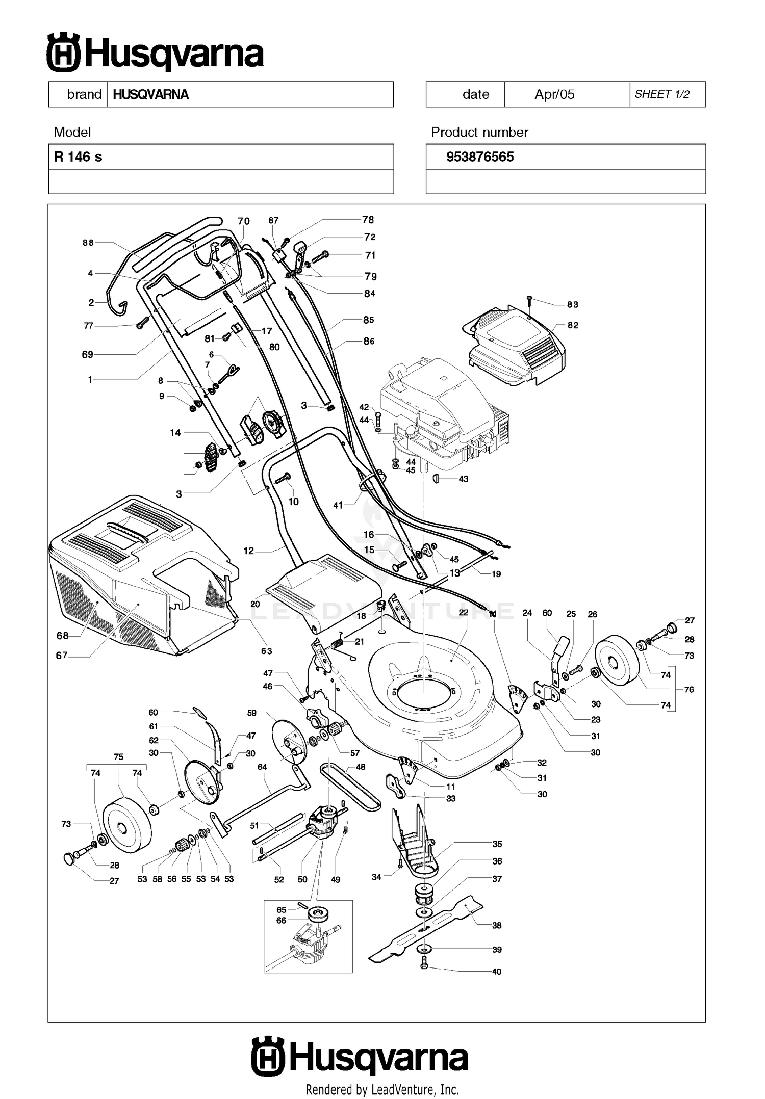 Assembly diagram