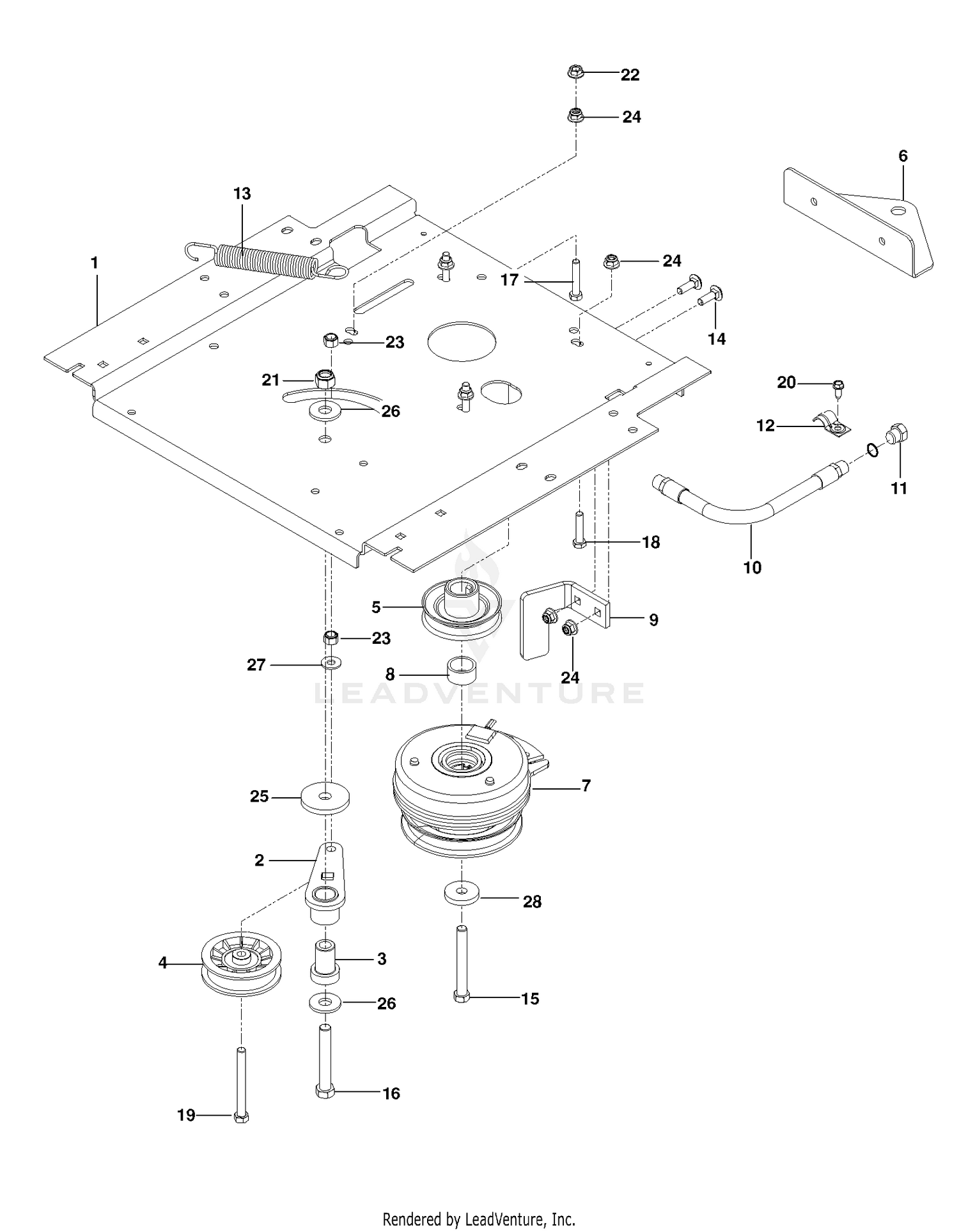 ENGINE PLATE