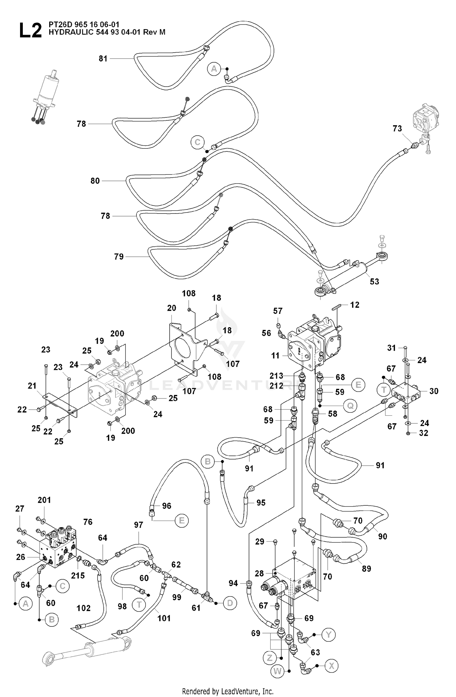 HYDRAULIC PUMP - MOTOR 3