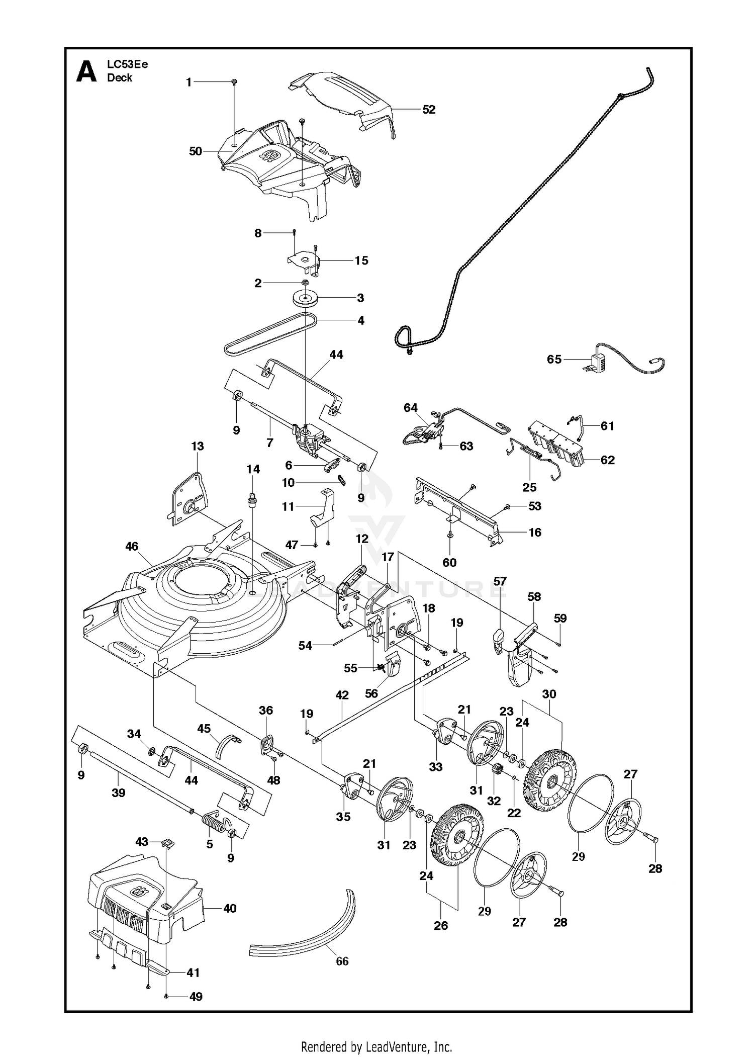 MOWER DECK / CUTTING DECK