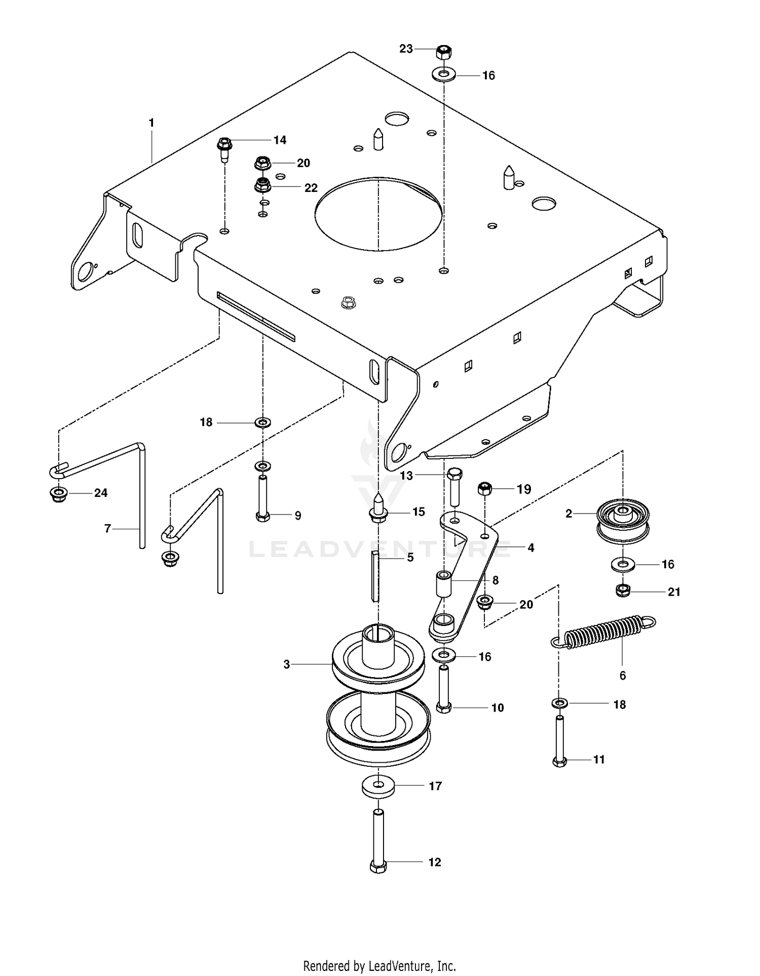 ENGINE PLATE