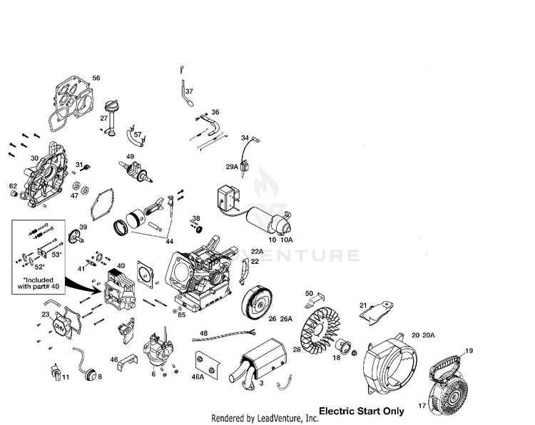 Husqvarna LCT ENGINES 208CC SS (201106) Engine Partswarehouse