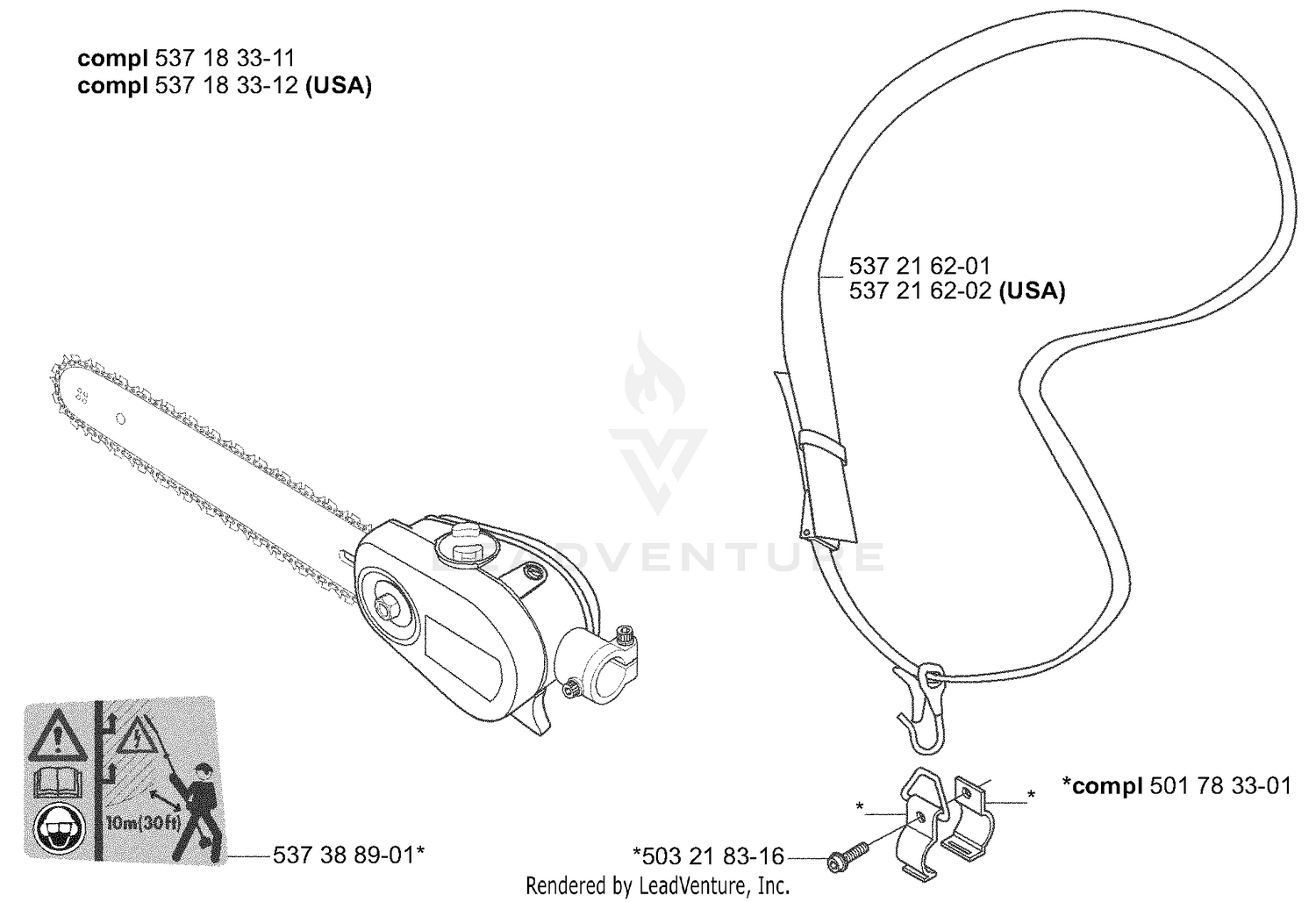 Saw Attachment - Head Only