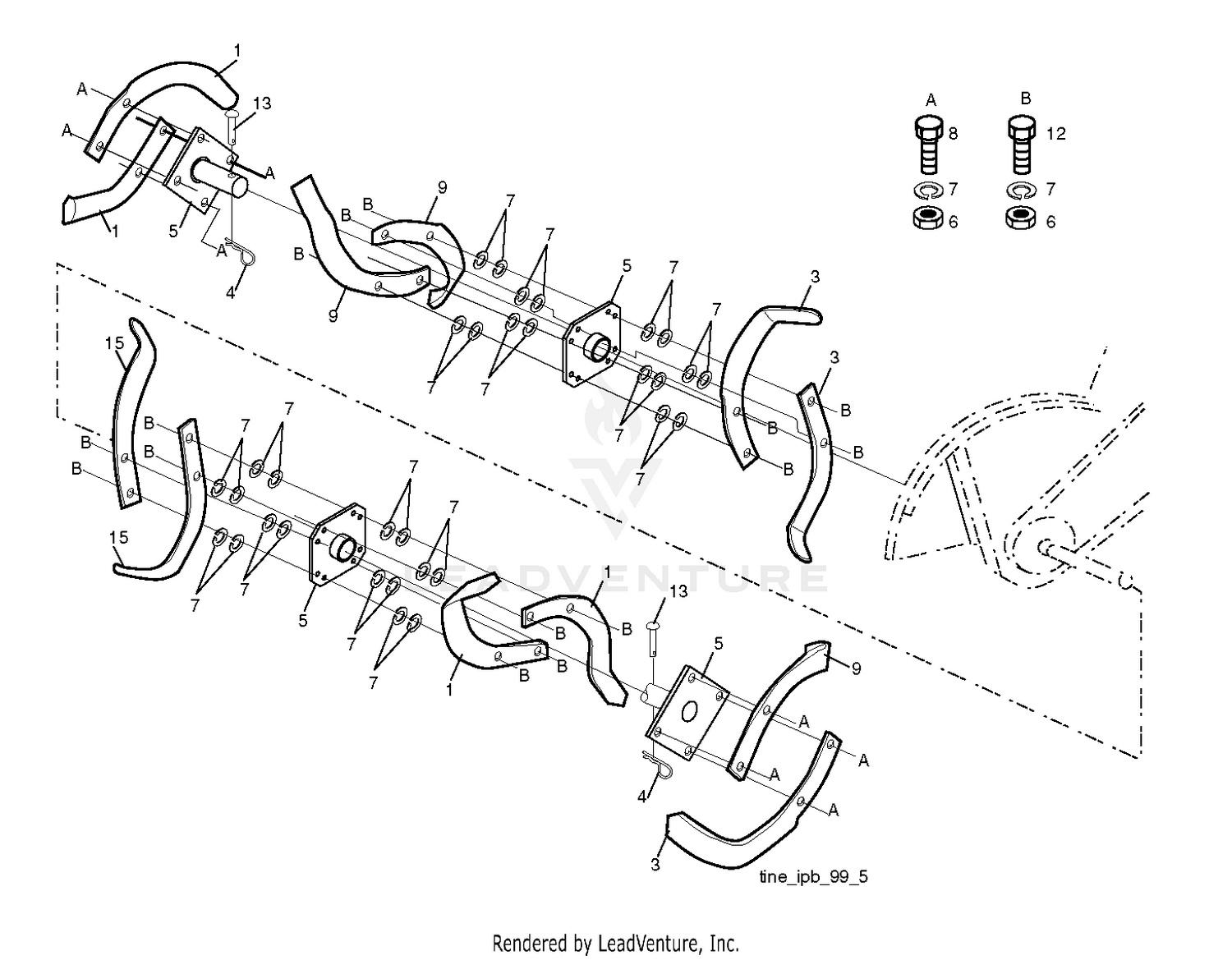 TINE ASSEMBLY