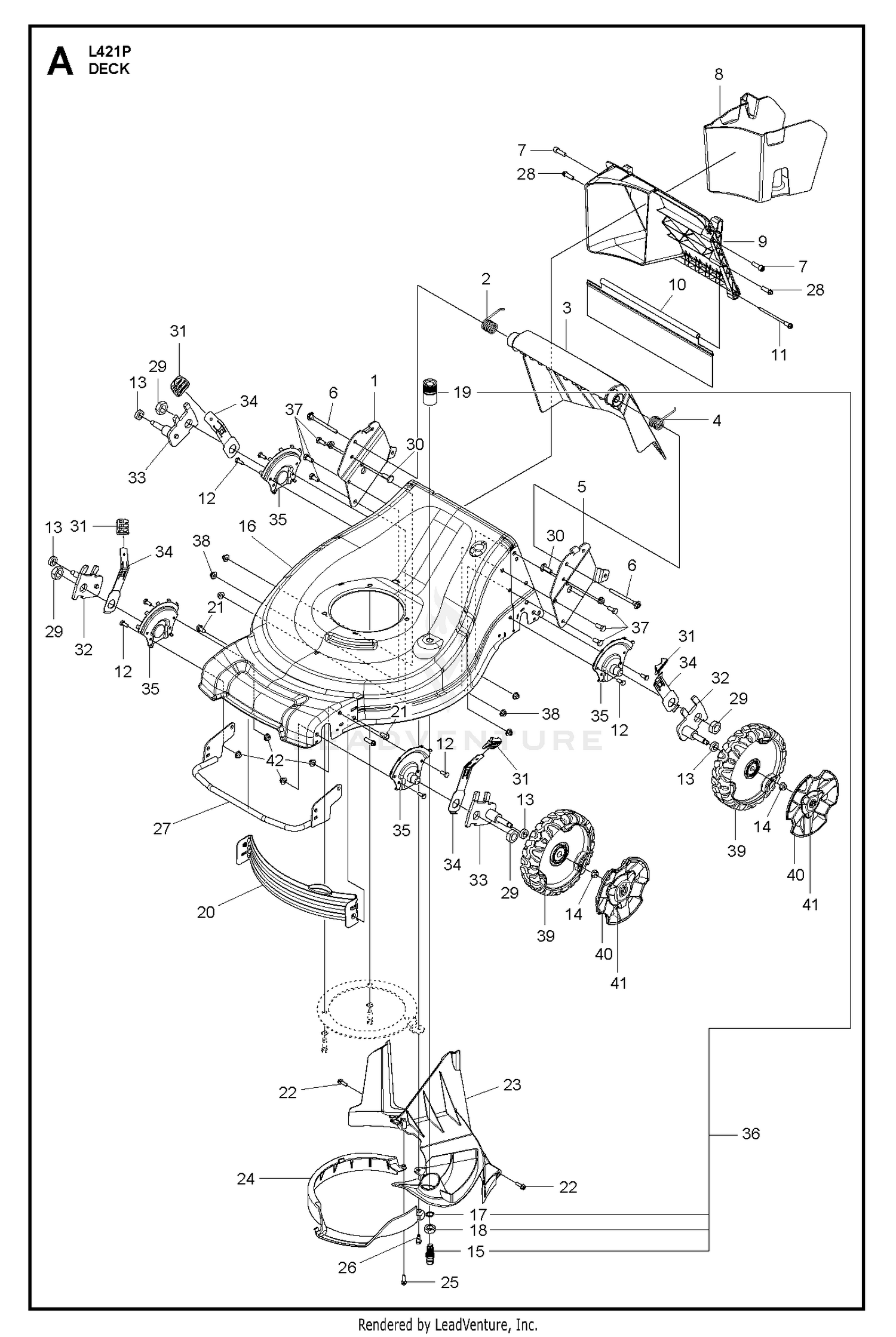 MOWER DECK / CUTTING DECK