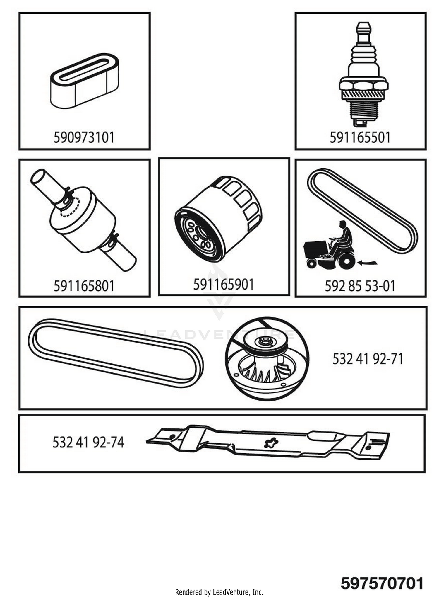 FREQUENTLY USED PARTS