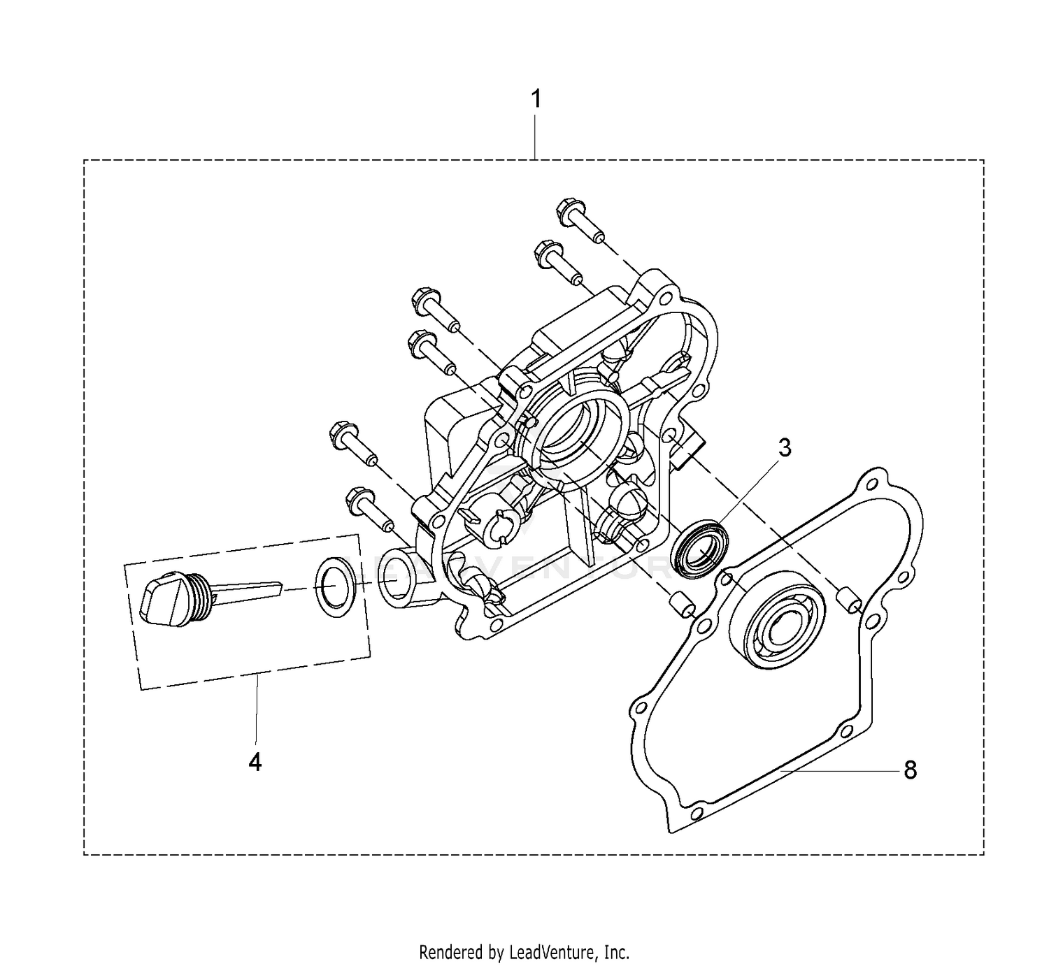 CRANKCASE COVER 2