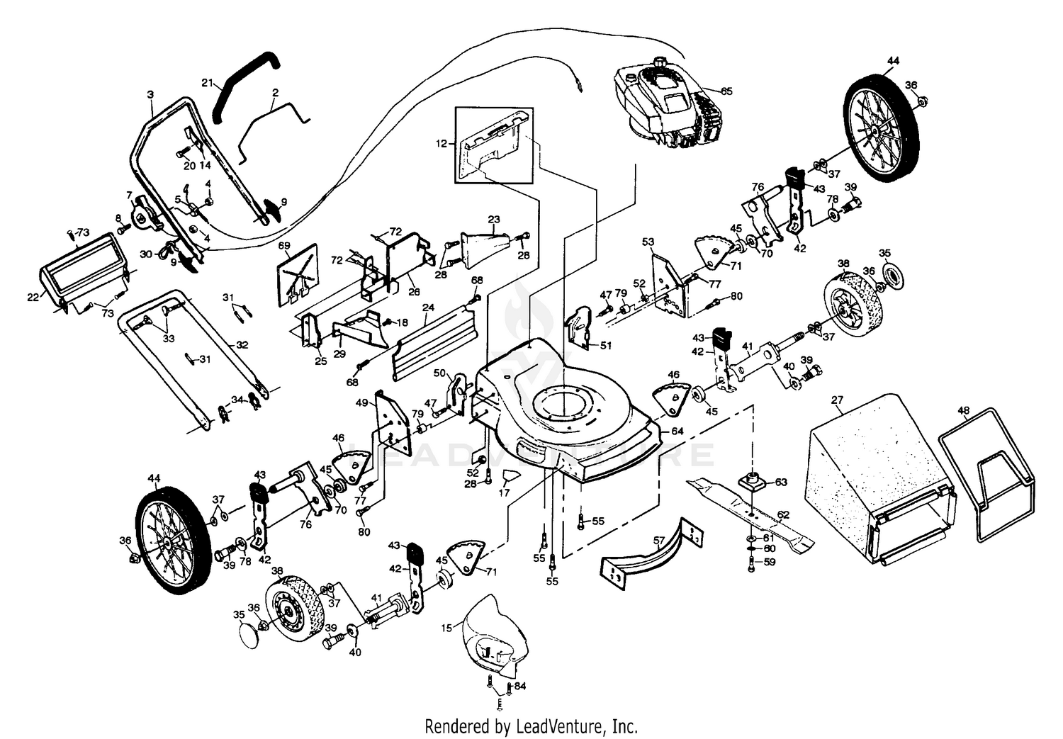 Rotary Lawn Mower