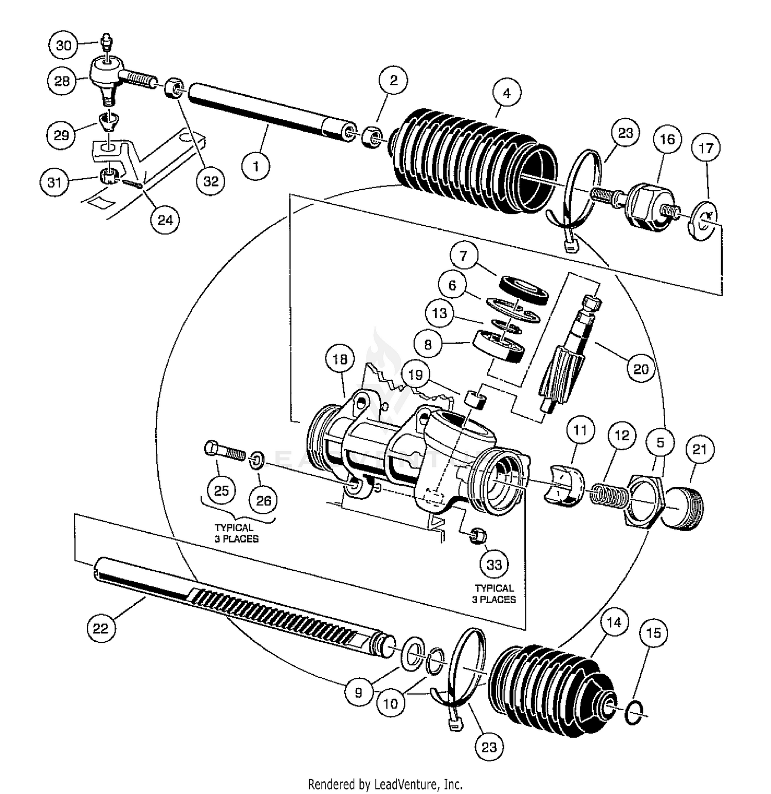 Steering Gear Assembly