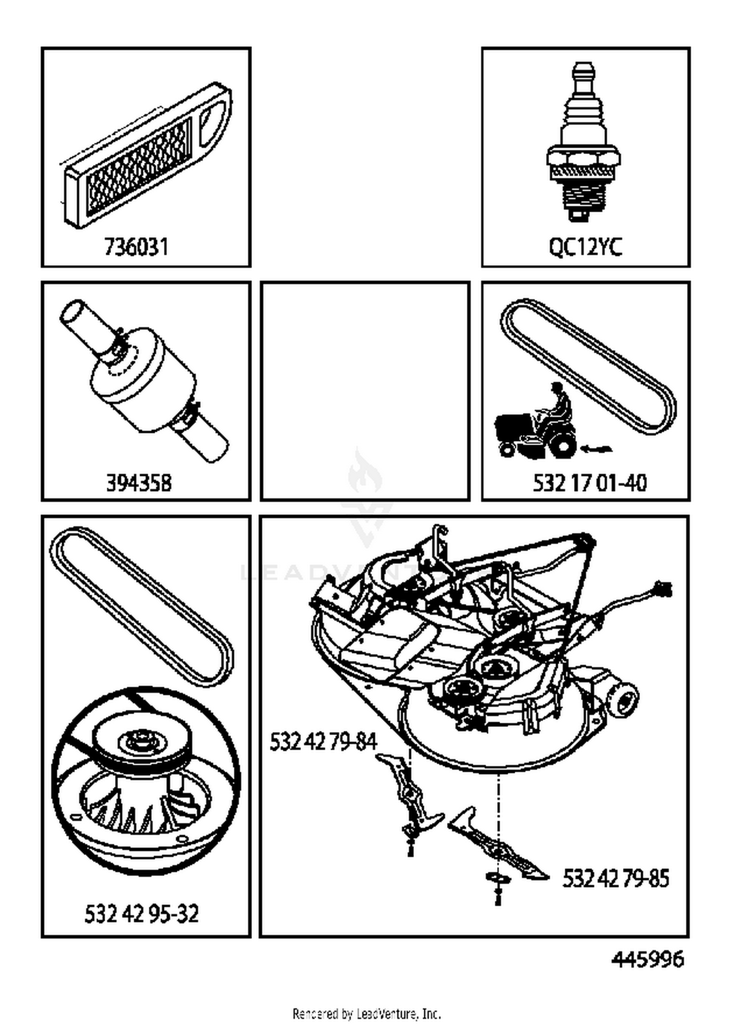 FREQUENTLY USED PARTS