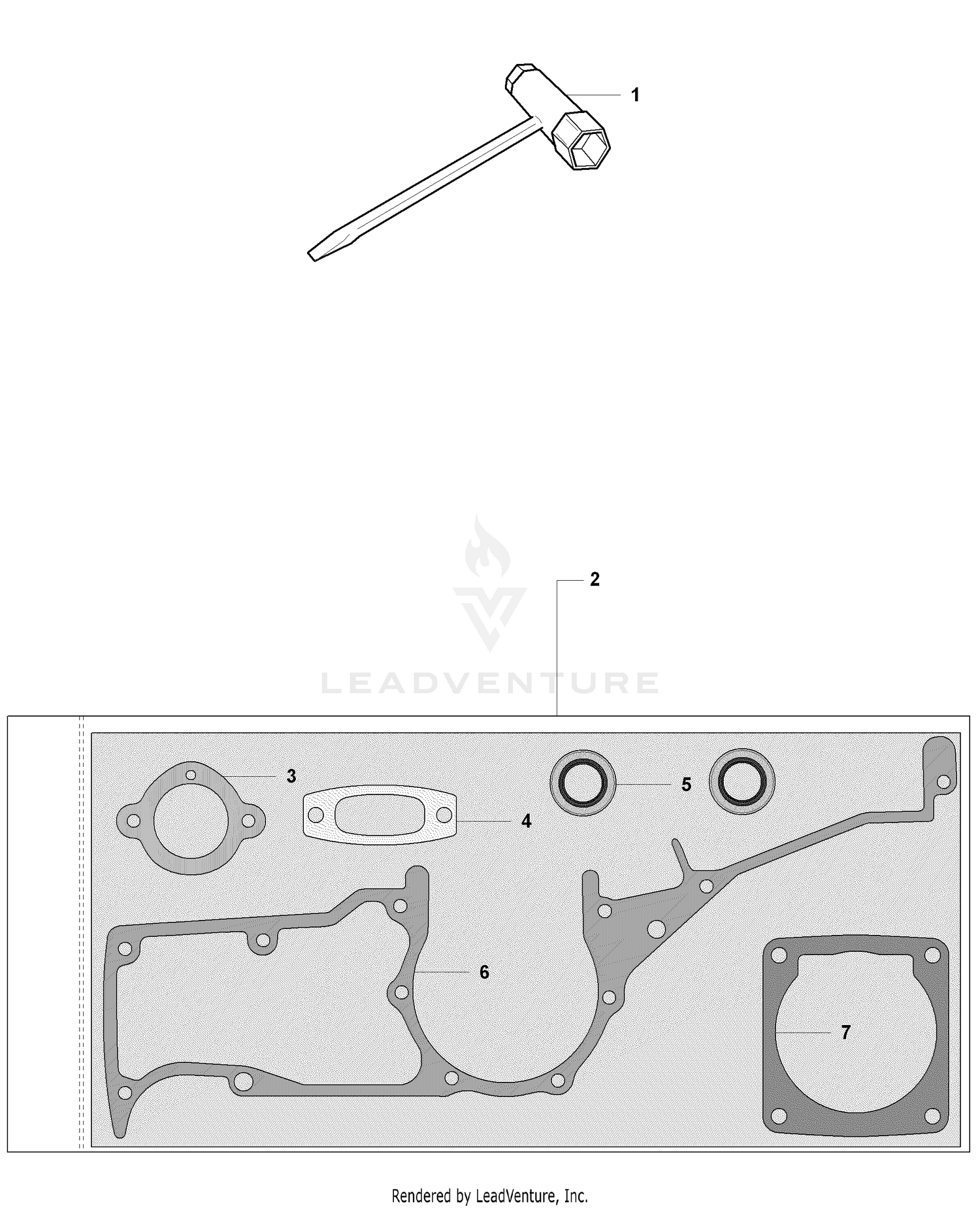 Combination Tool and Gasket Kit