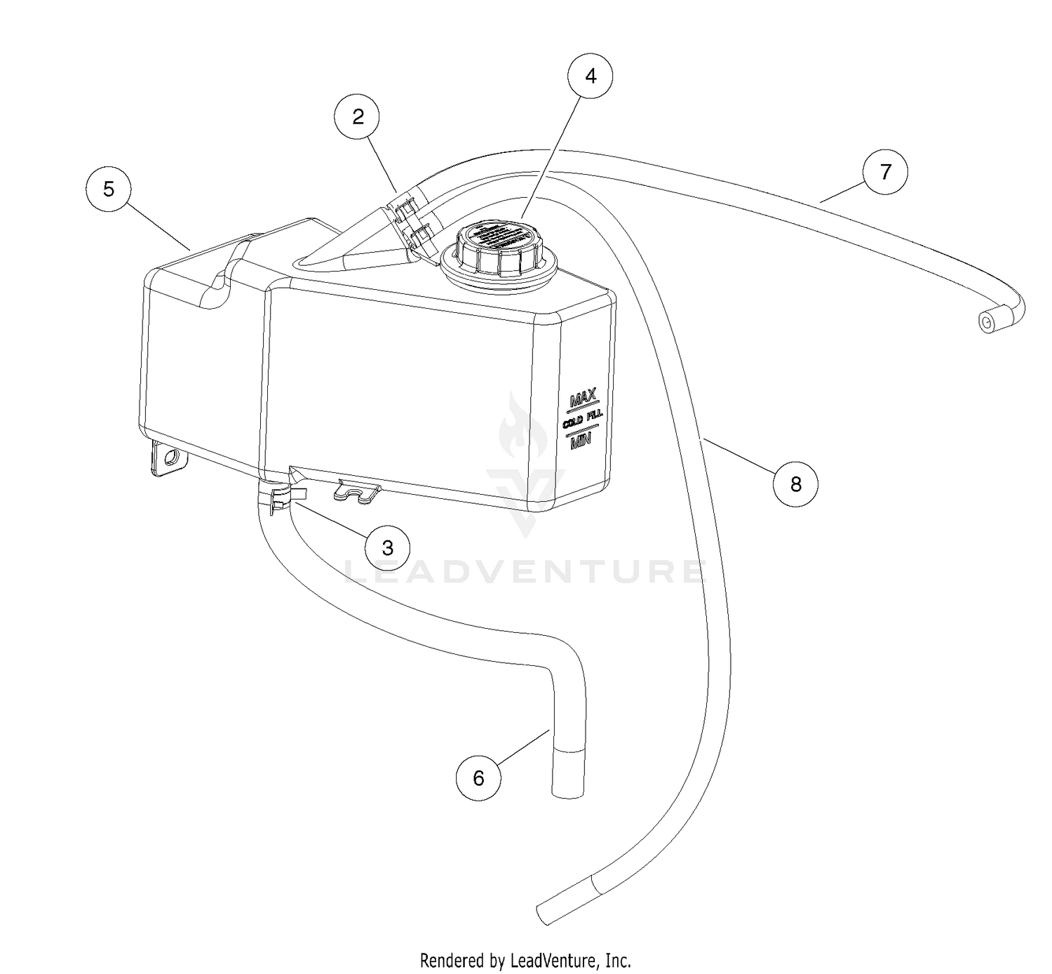 Coolant Expansion Tank