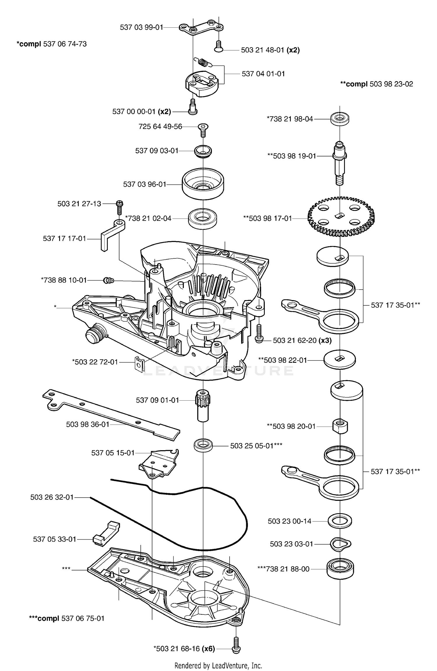 Gear Housing/Clutch