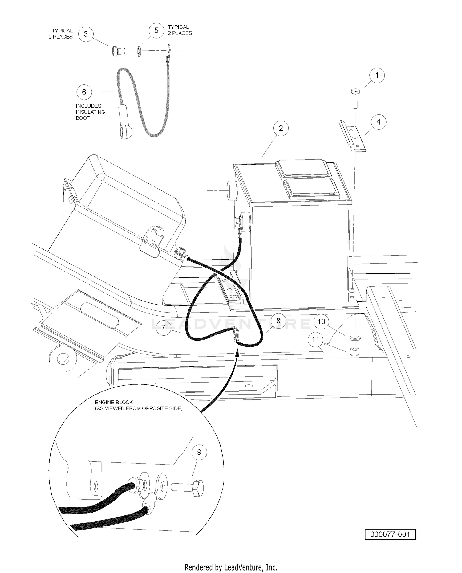 Battery Gasoline Vehicles
