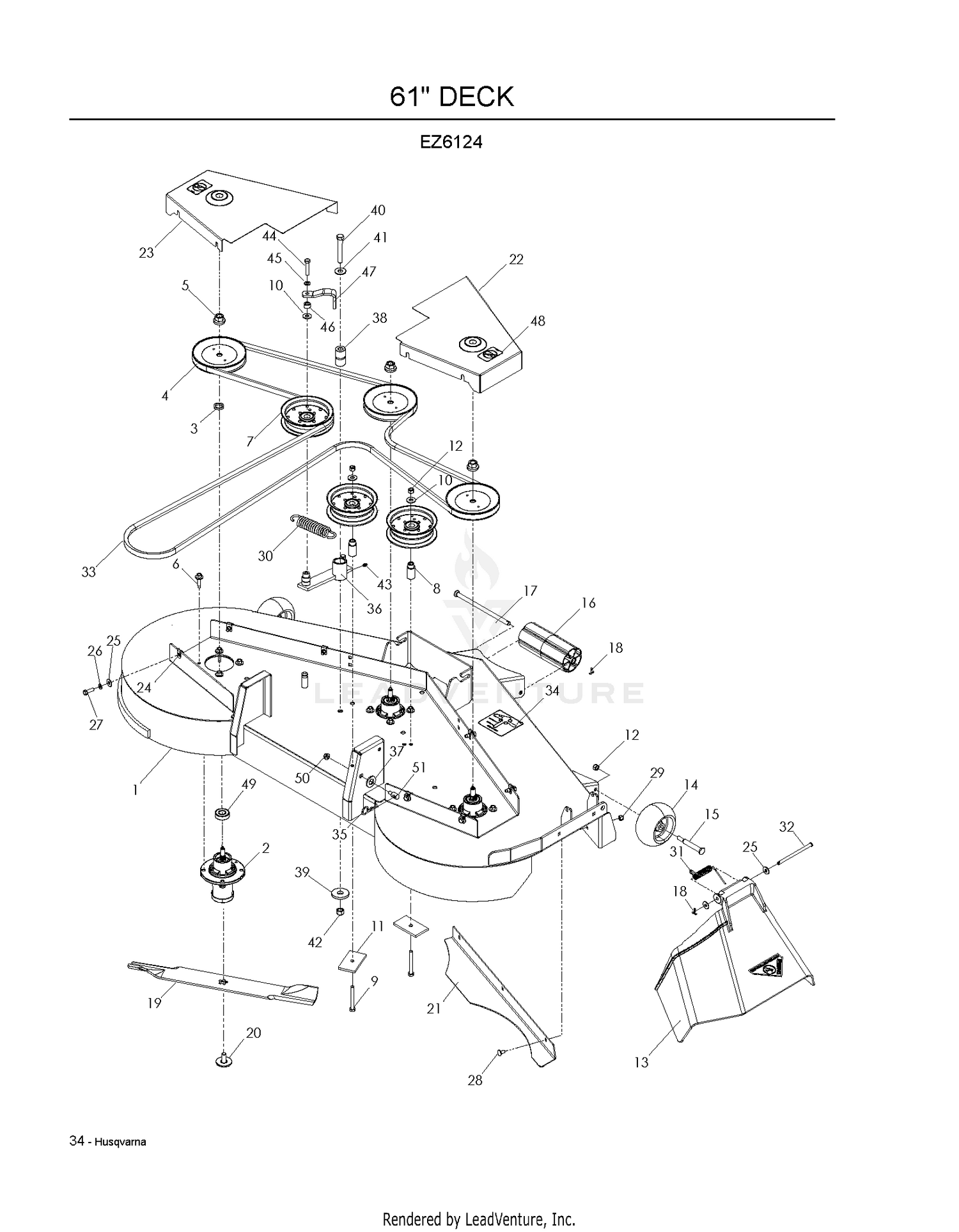 MOWER DECK / CUTTING DECK